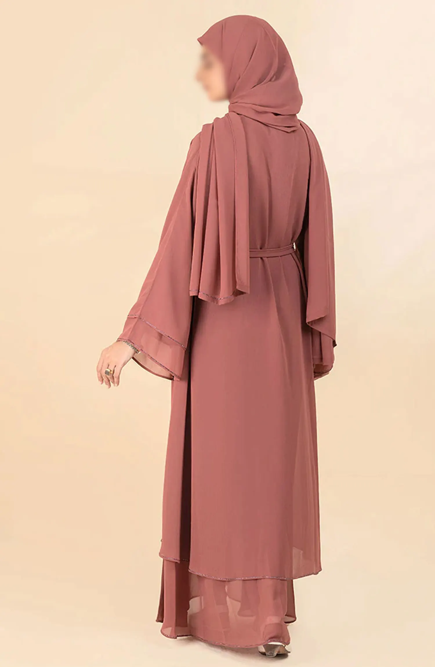 Black Camels The Abaya Edit 2024 - Fateh Kimono Abaya