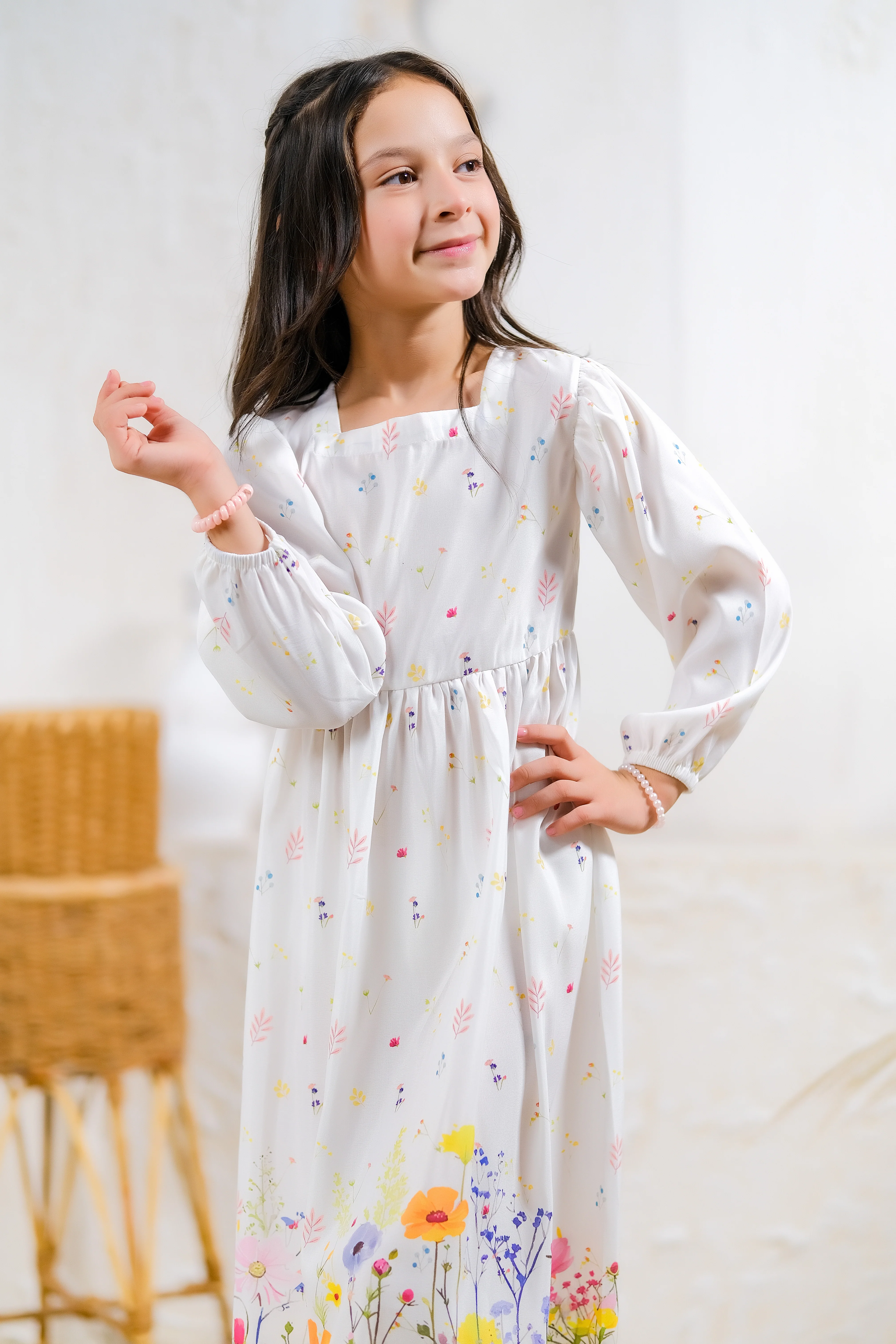 Kids 1 pc ready to wear - Flower Meadow