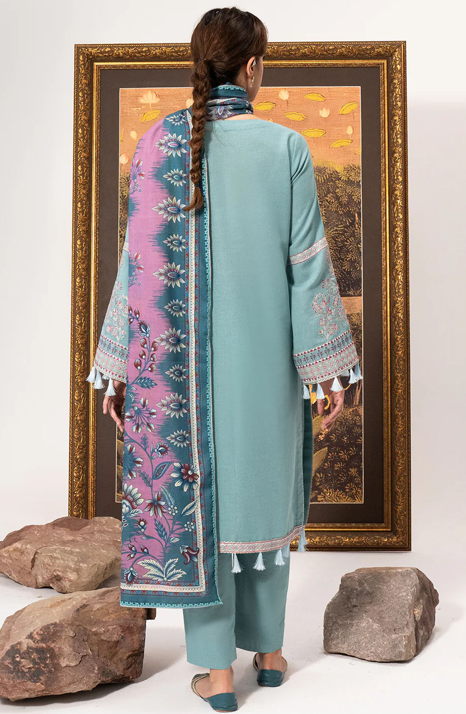 Luminaa Luxury Winter Collection By Saad Shaikh - Frosted