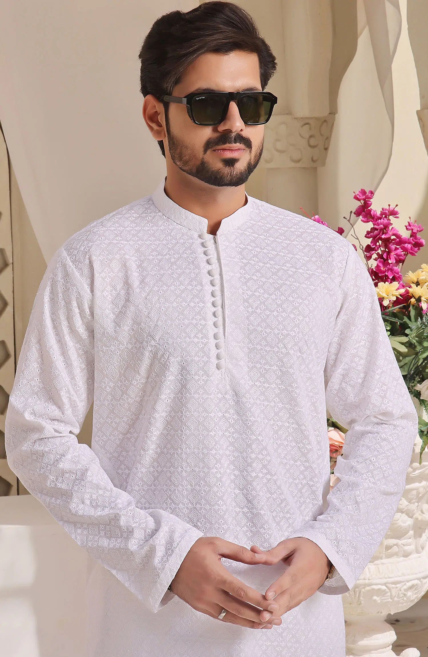 TGM Fancy Kurta Pyjama Collection - Frosty Angel