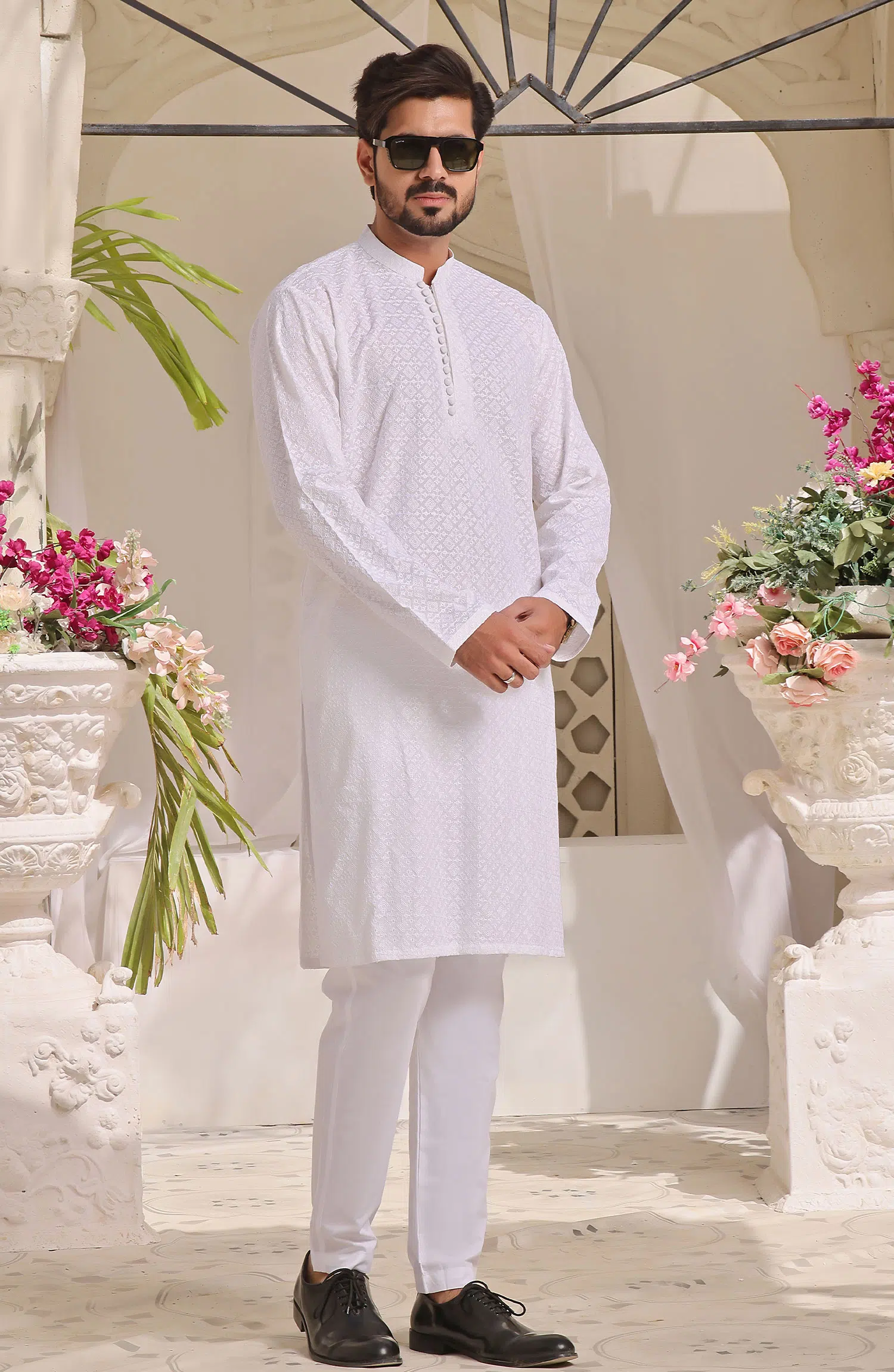 TGM Fancy Kurta Pyjama Collection - Frosty Angel