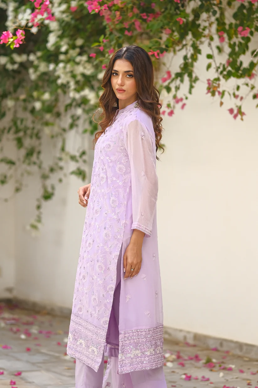 Lavender Dream - 3-Piece Luxury Chiffon