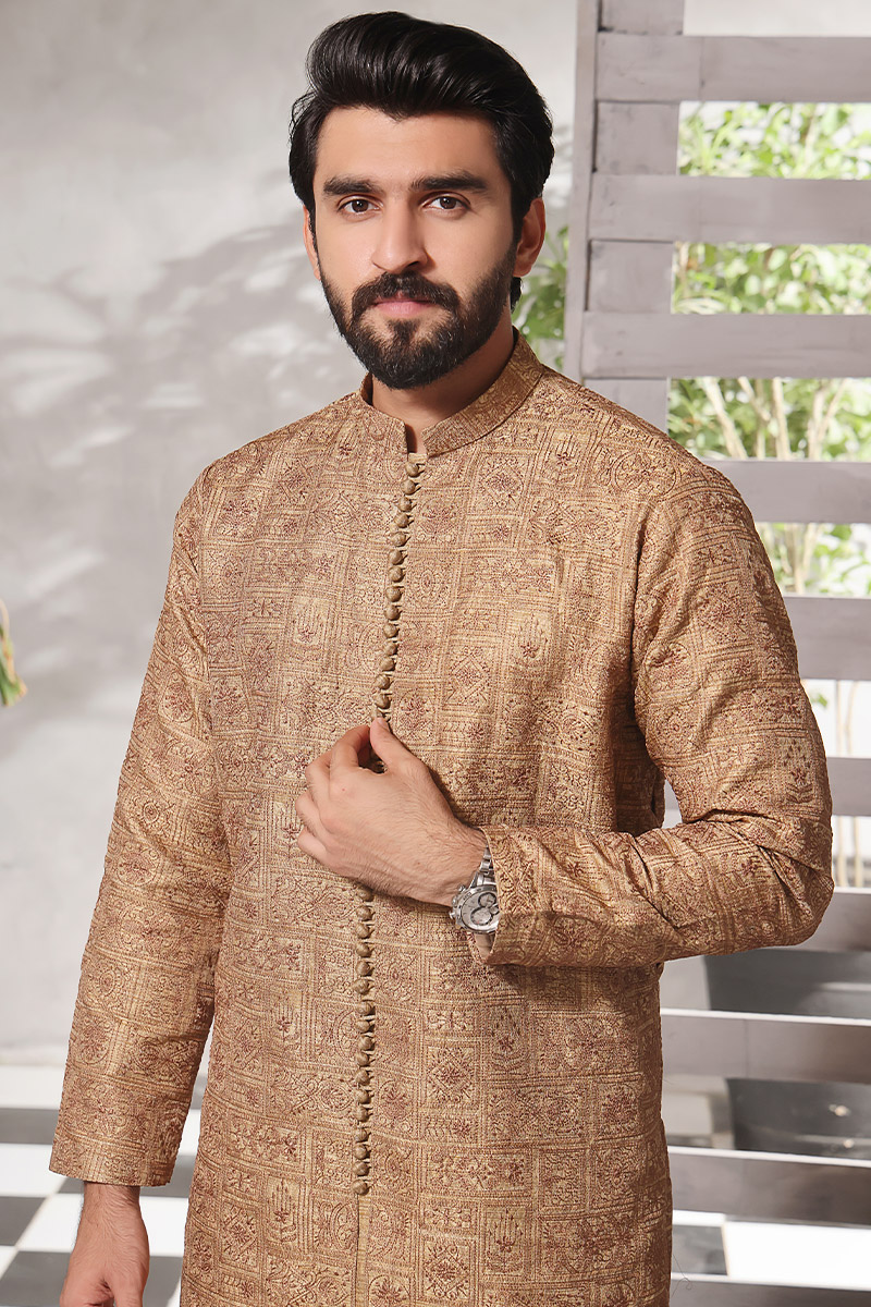 TGM Fancy Kurta Pyjama Collection 2023 - Gleaming Gold