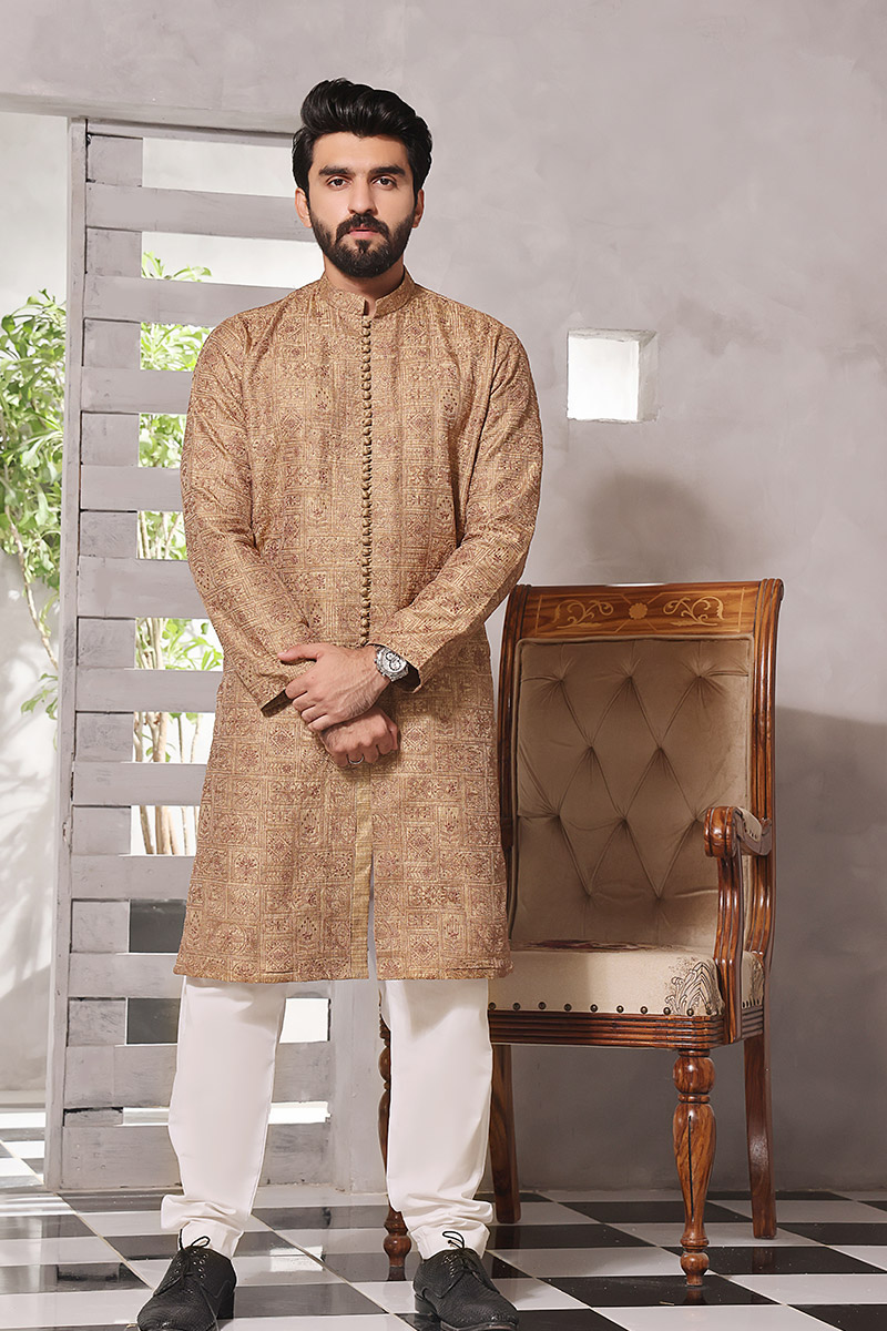 TGM Fancy Kurta Pyjama Collection 2023 - Gleaming Gold