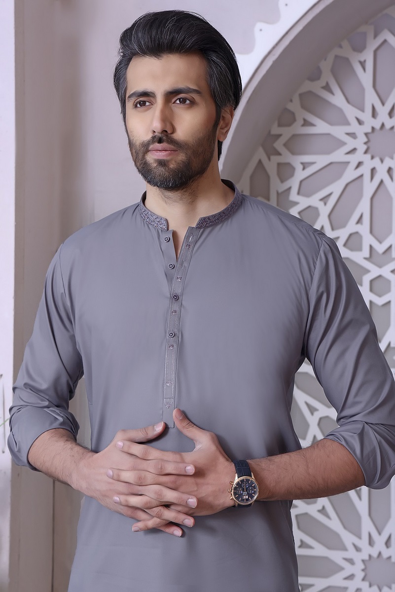 Grey Owl TGM Kameez Shalwar Suit Eid Collection