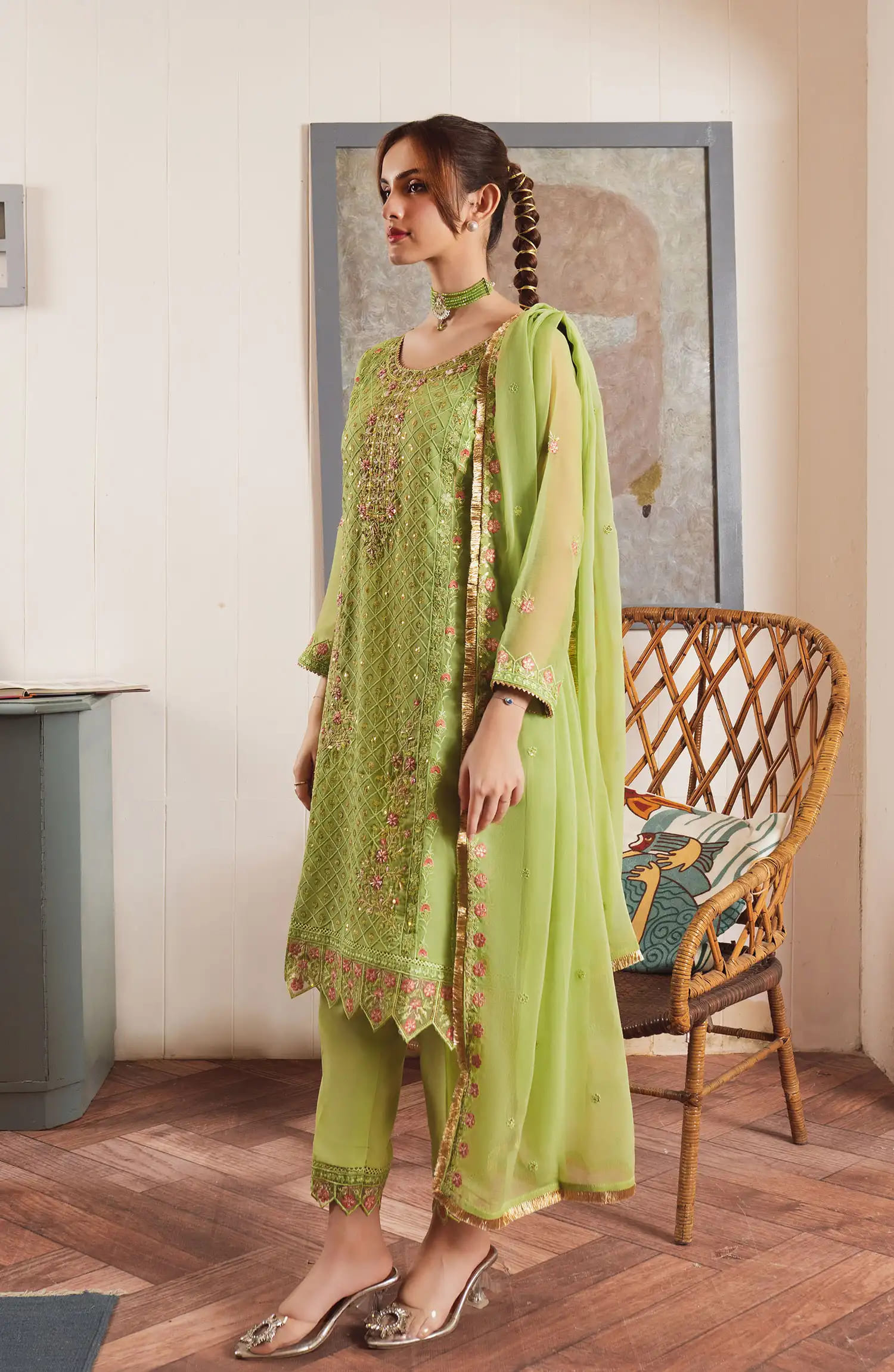 Roop Rang Stitched Collection By AL Harir Apparel-Haani Angoori