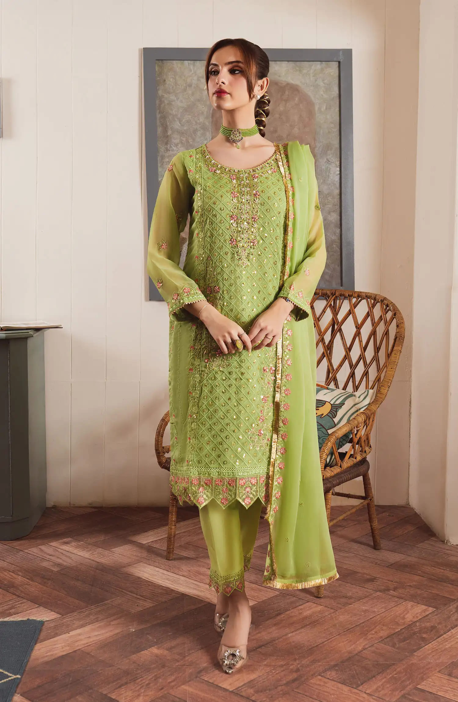 Roop Rang Stitched Collection By AL Harir Apparel-Haani Angoori