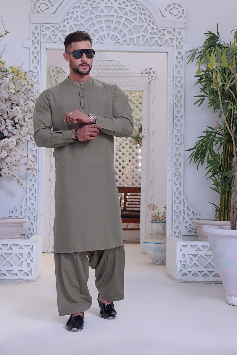 Hunter Green TGM Eid Waist Coats 3 pcs Collection