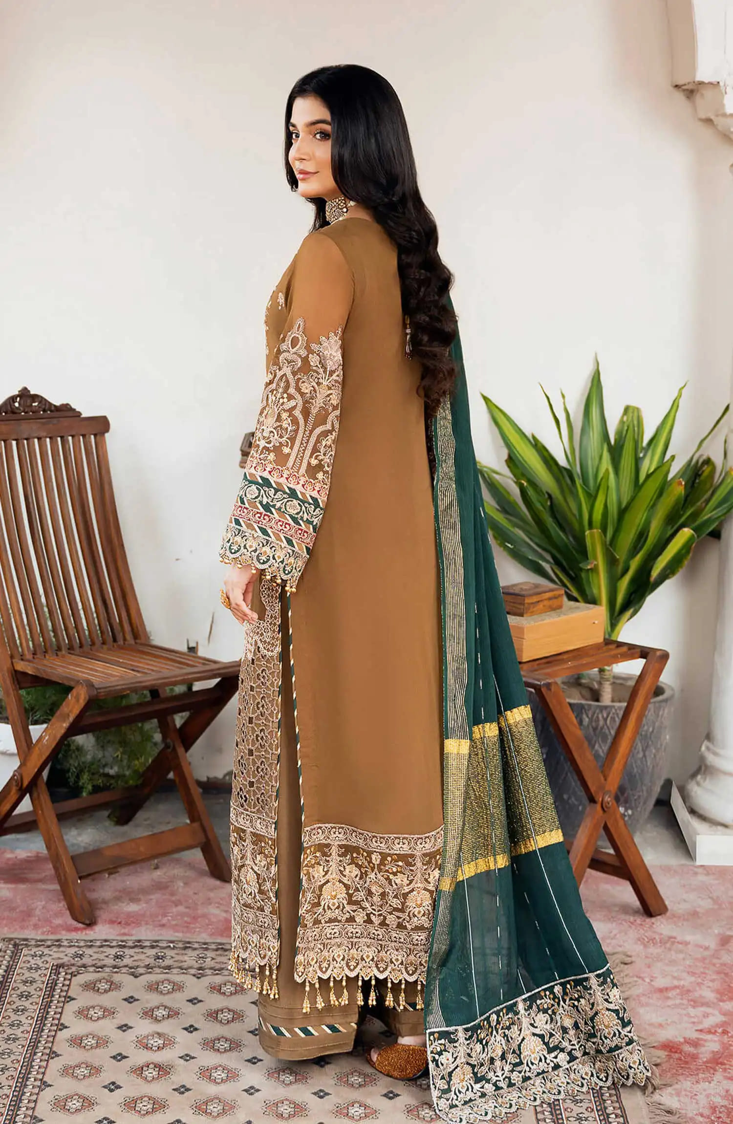 Imrozia Serene Sitarah Luxury Chiffon Collection 2024 - I-210 Tabaan