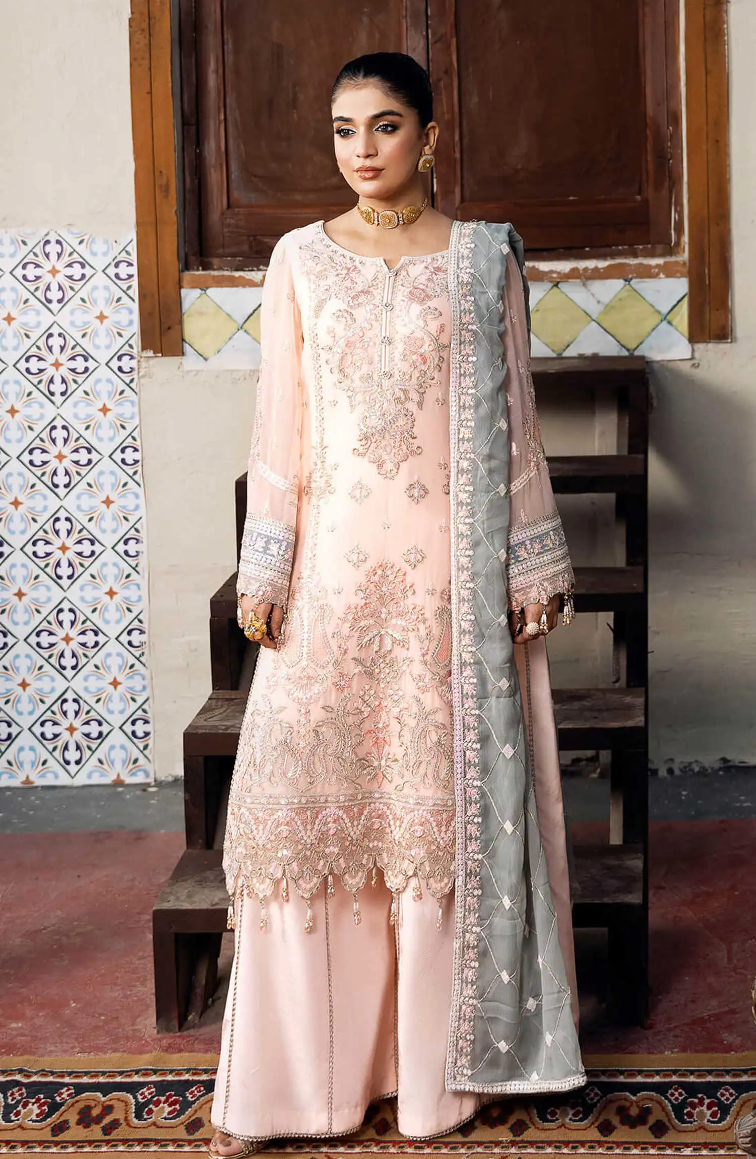 Imrozia Serene Sitarah Luxury Chiffon Collection 2024 - I-213 Roshnayi