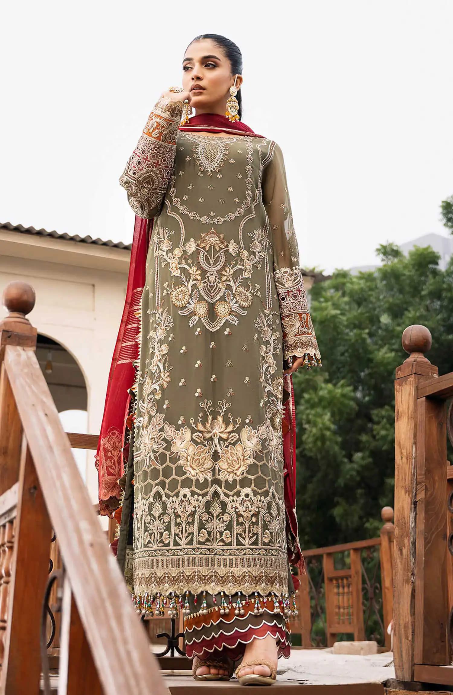 Imrozia Serene Sitarah Luxury Chiffon Collection 2024 - I-214 Chaandni