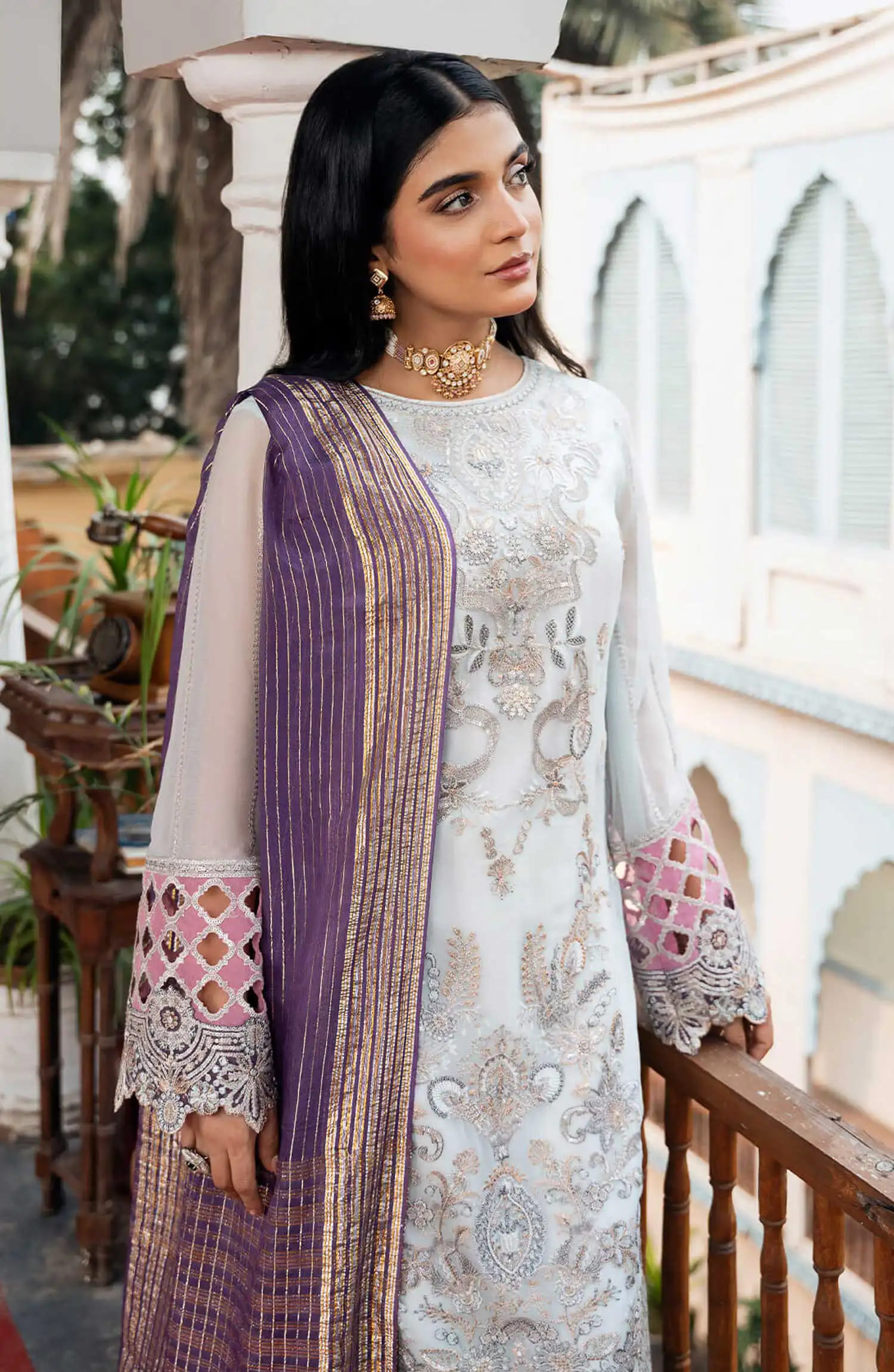 Imrozia Serene Sitarah Luxury Chiffon Collection 2024 - I-215 Zia