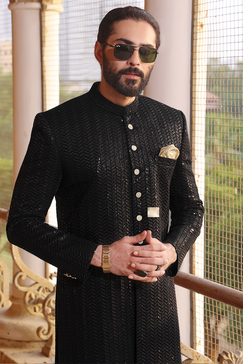 TGM Sherwani Collection - Inkwell Elegance