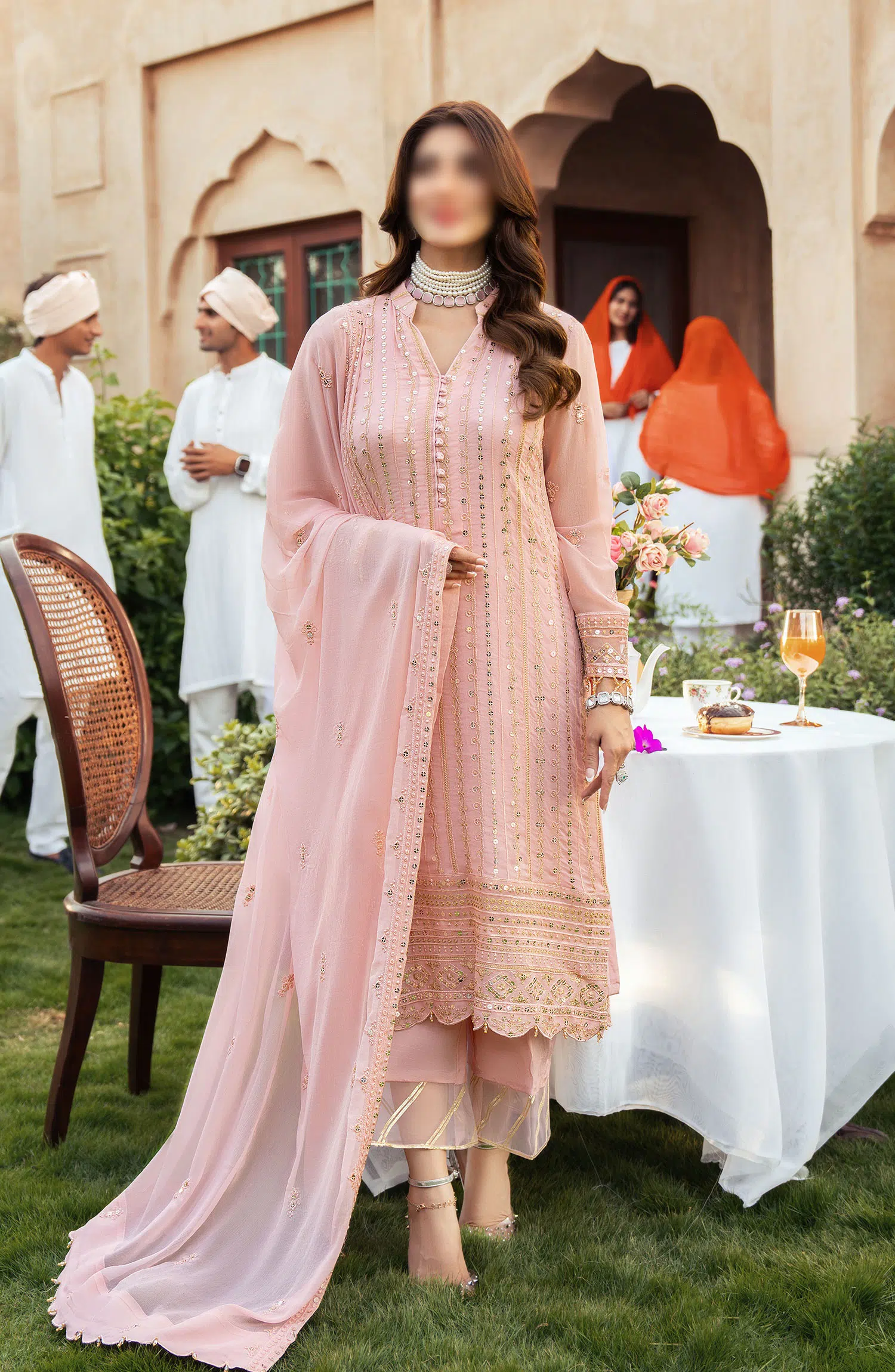 Afsanay Unstitched Luxury Chiffon Collection - IRA