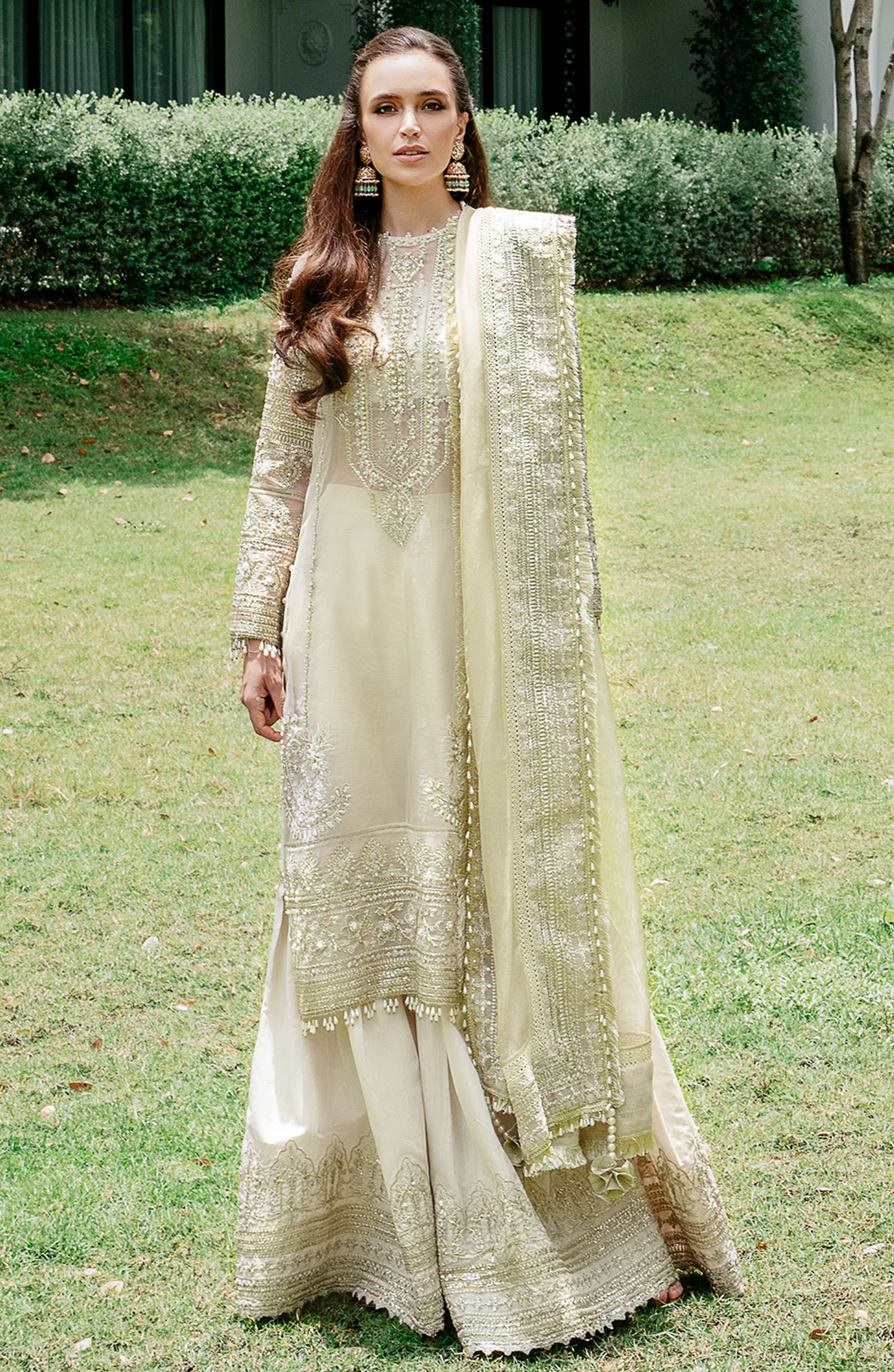 Fleurie Luxury Formal Collection By Saad Shaikh - IVORY BREEZE