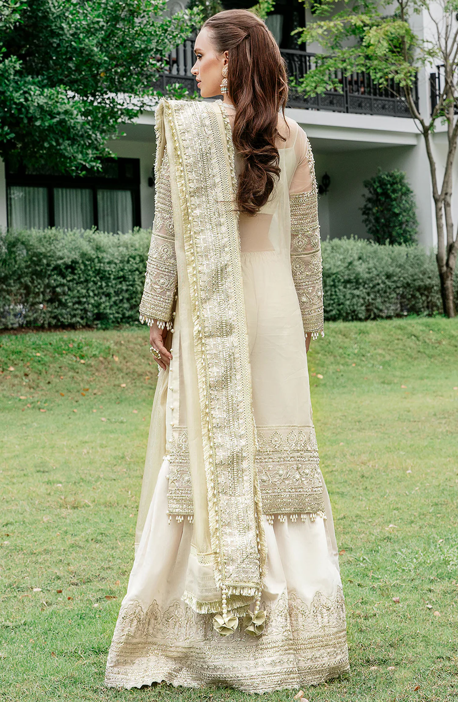 Fleurie Luxury Formal Collection By Saad Shaikh - IVORY BREEZE