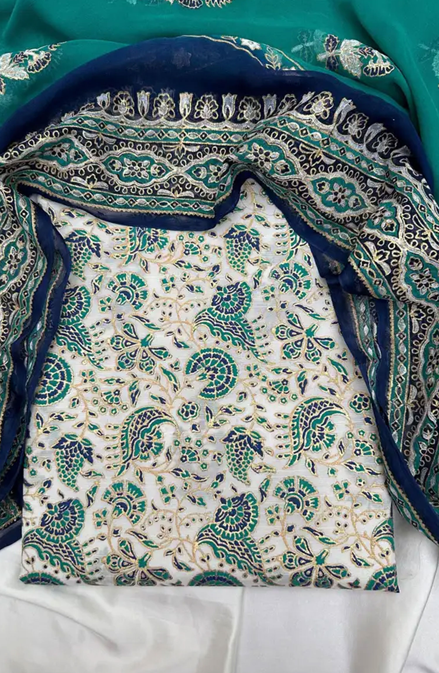 Adaa By Mahnoor Unstitched Festive Collection - Iznik