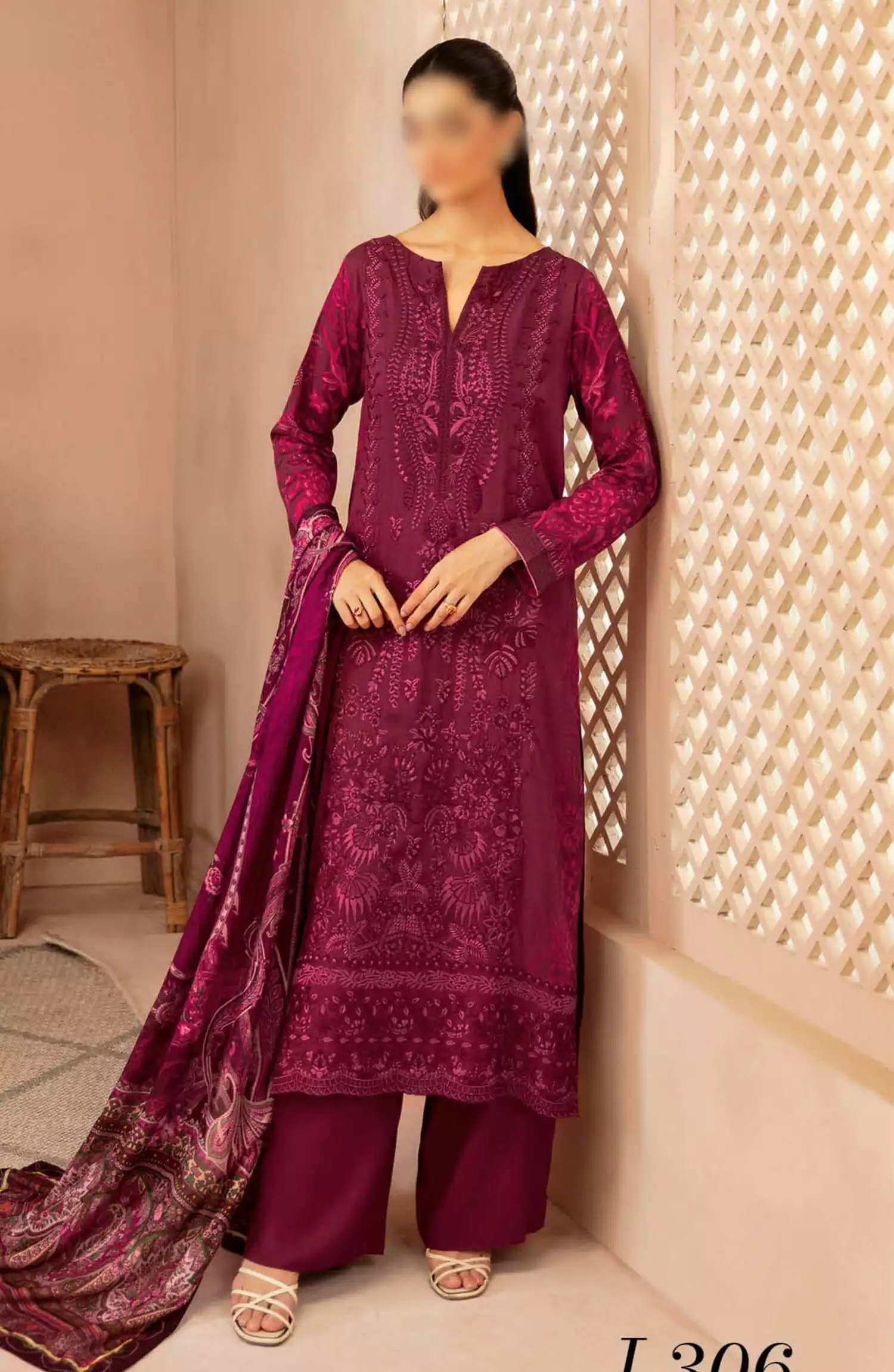 Ramsha Riwaj Viscose Collection Vol 03 - J-306