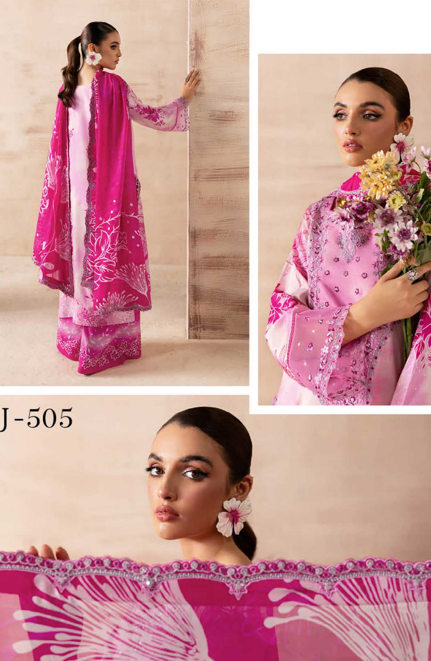 Ramsha Riwaj Premium Rawsilk Collection Vol 05 J 505