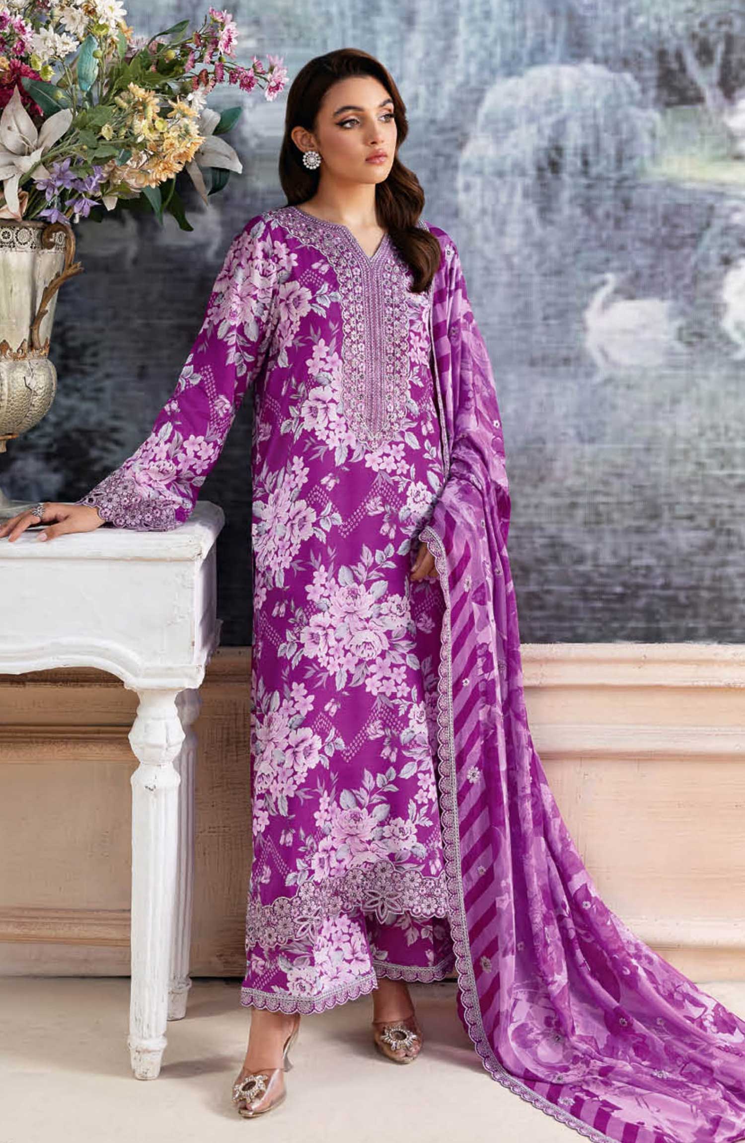 Ramsha Riwaj Premium Rawsilk Collection Vol 05 J 508