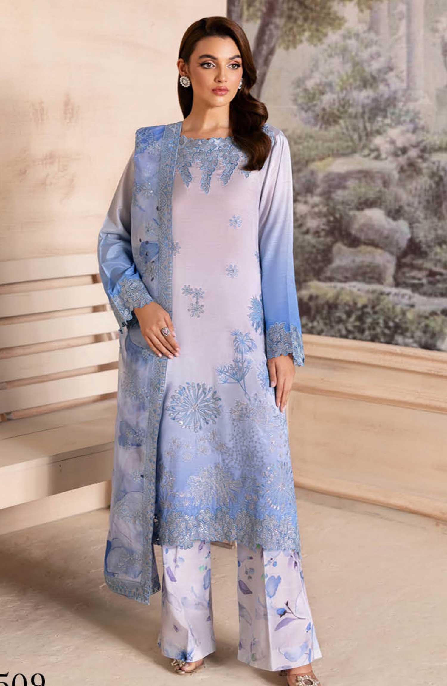 Ramsha Riwaj Premium Rawsilk Collection Vol 05 J 509