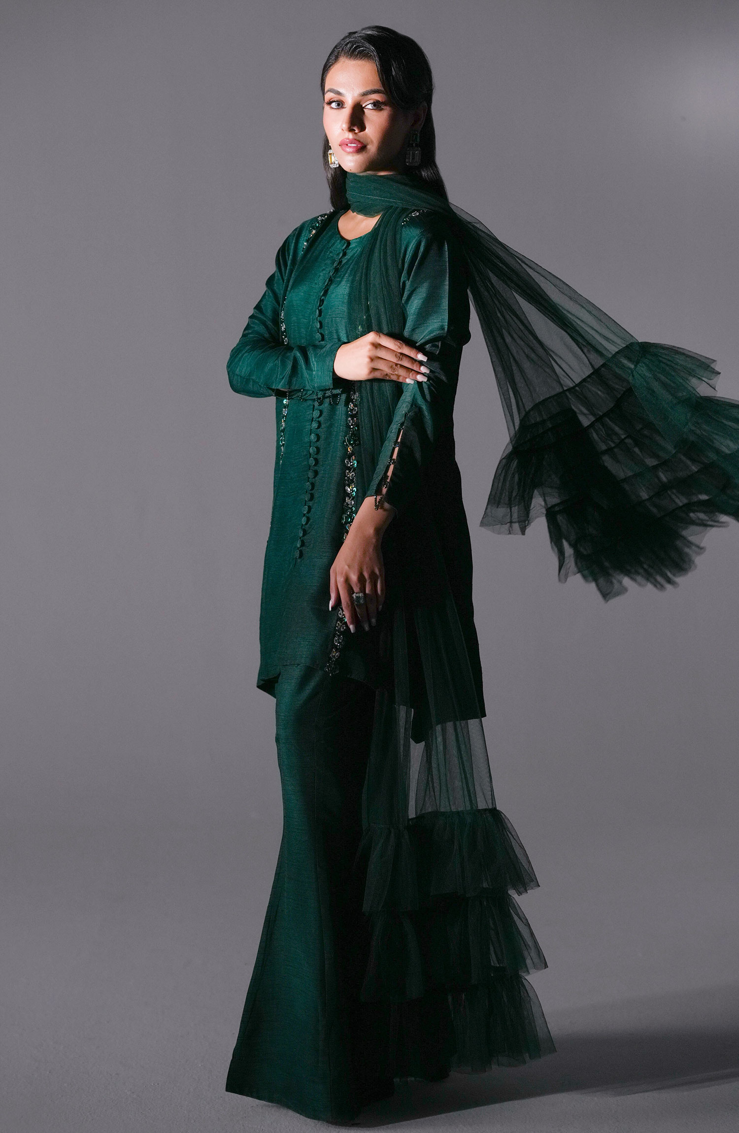 Mehak Yaqoob Enchante The Luxe Edit Collection - Jade