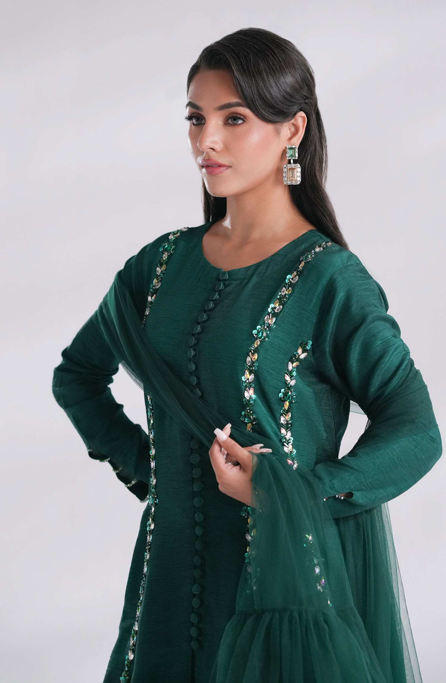 Mehak Yaqoob Enchante The Luxe Edit Collection - Jade