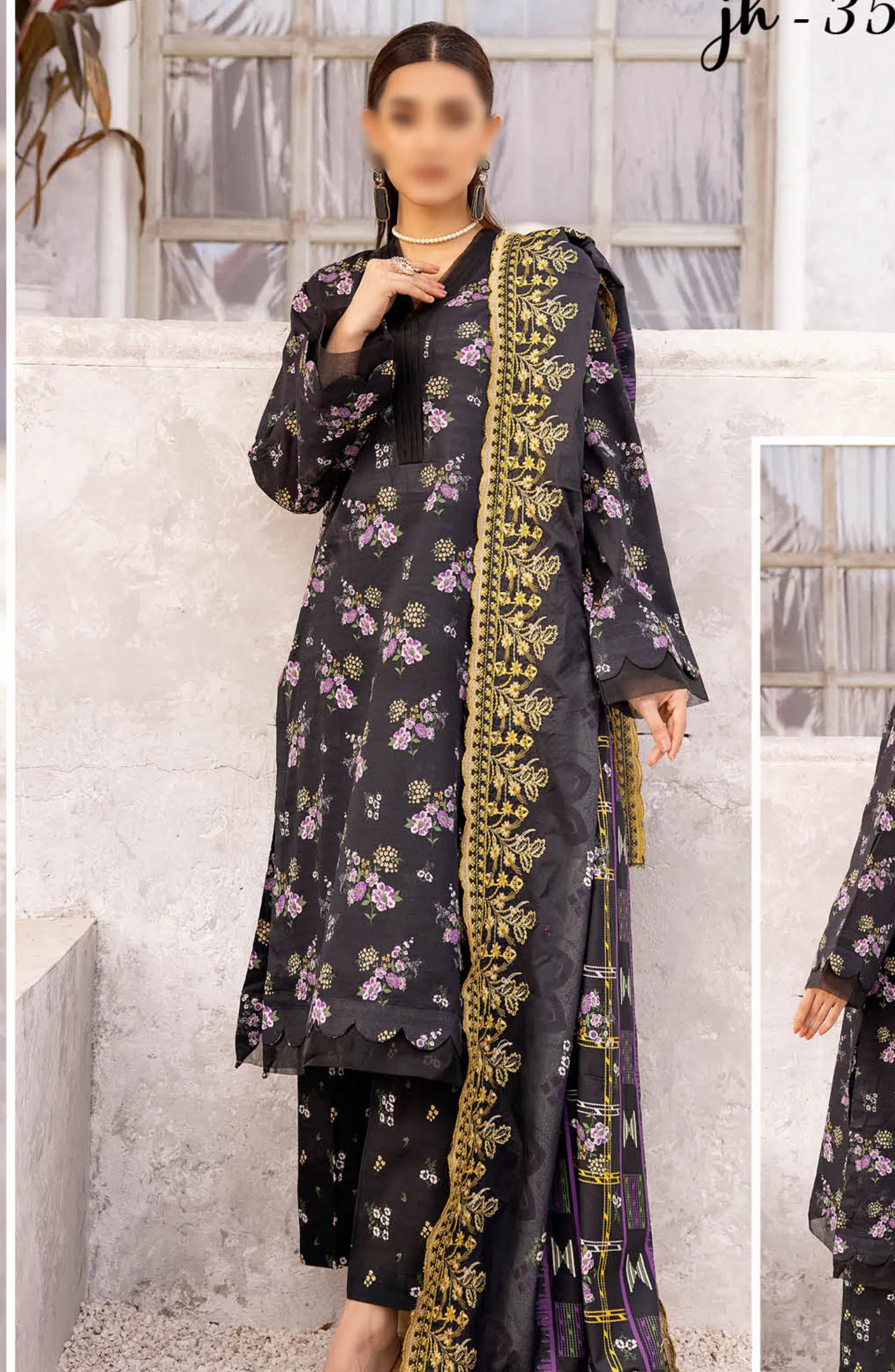 Johra Shaad Luxury Dobby Collection - JH-353