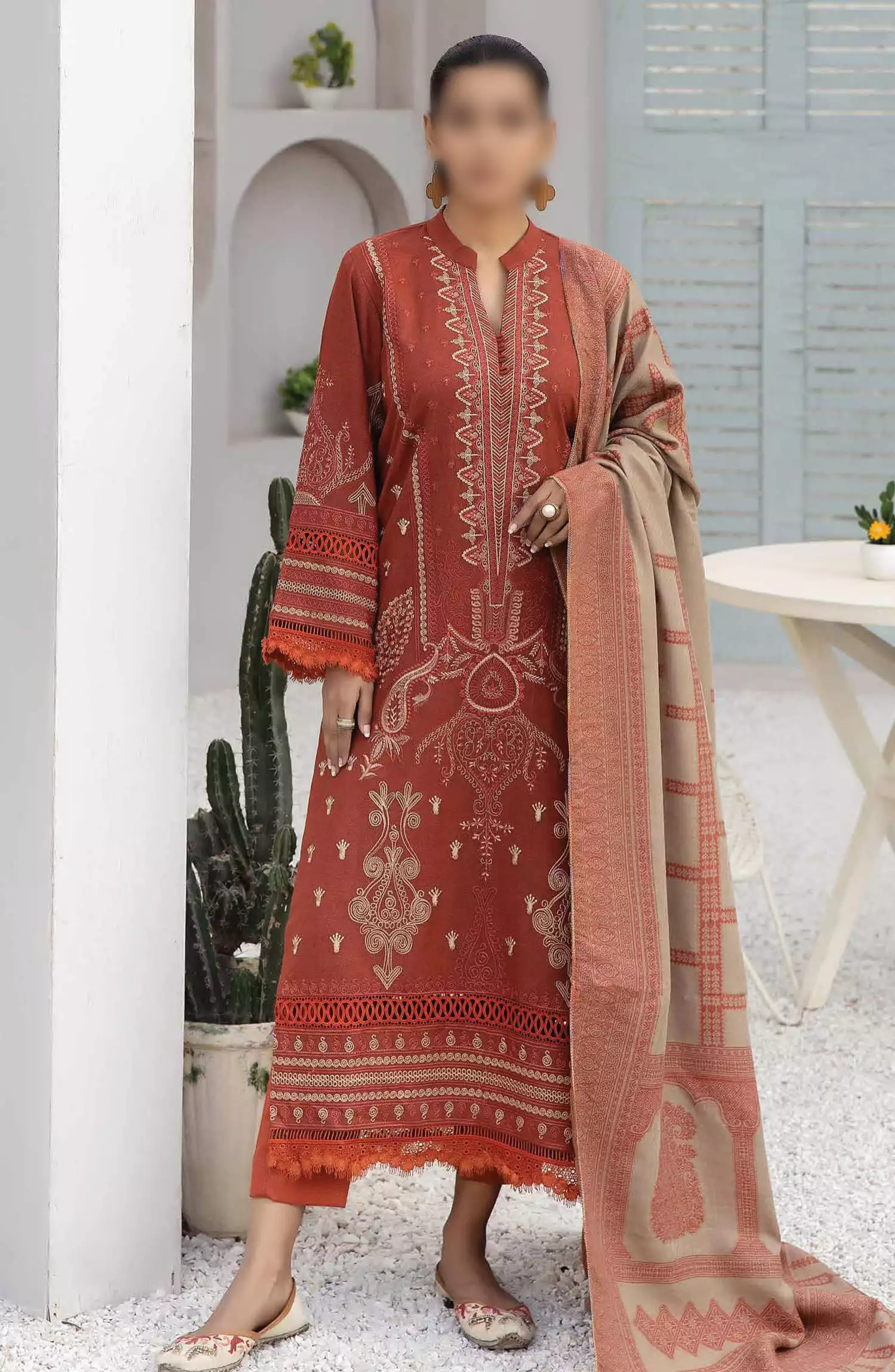 Johra Deewan Embroidered Winter Collection - JH 670