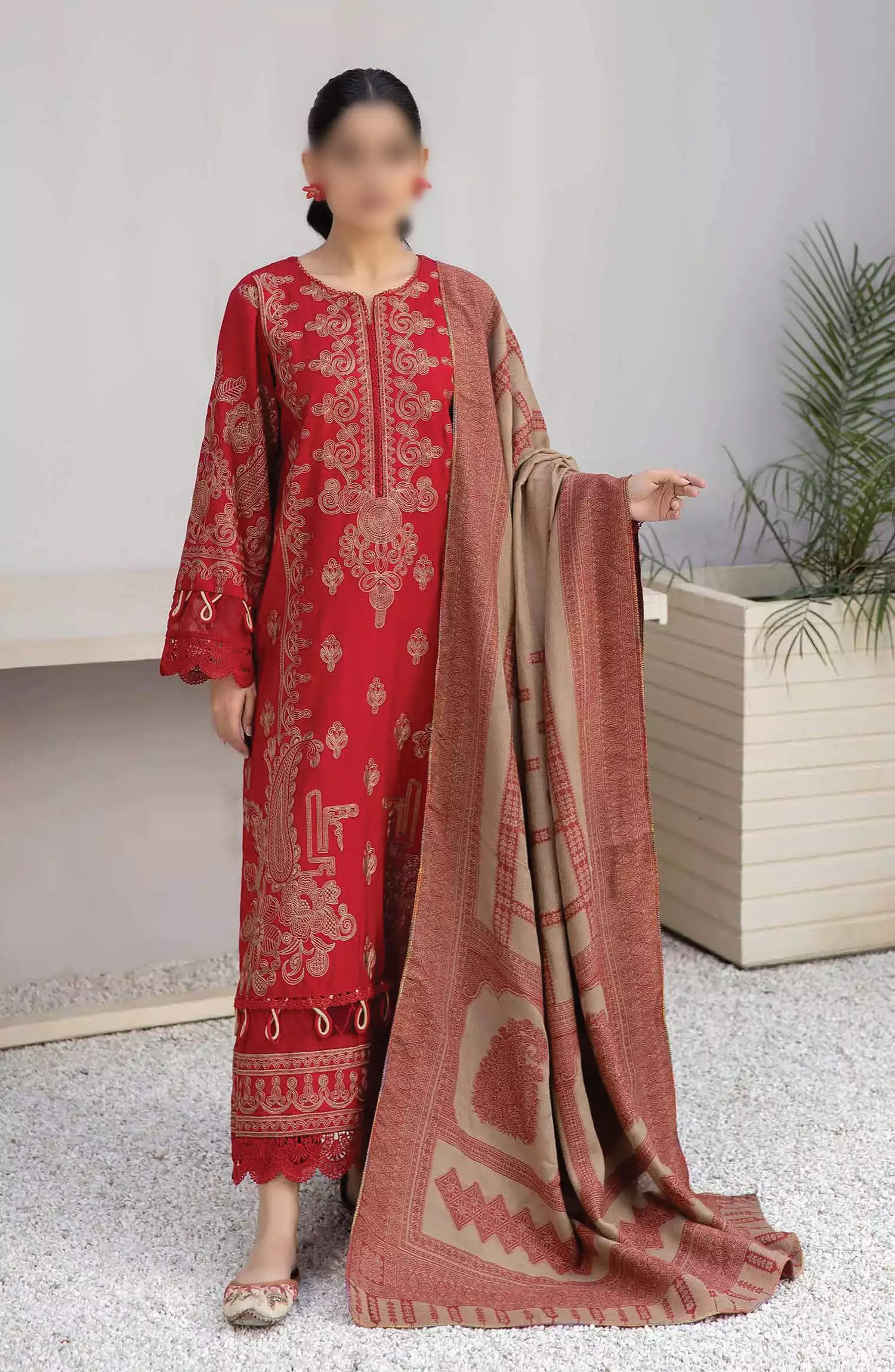 Johra Deewan Embroidered Winter Collection - JH 675