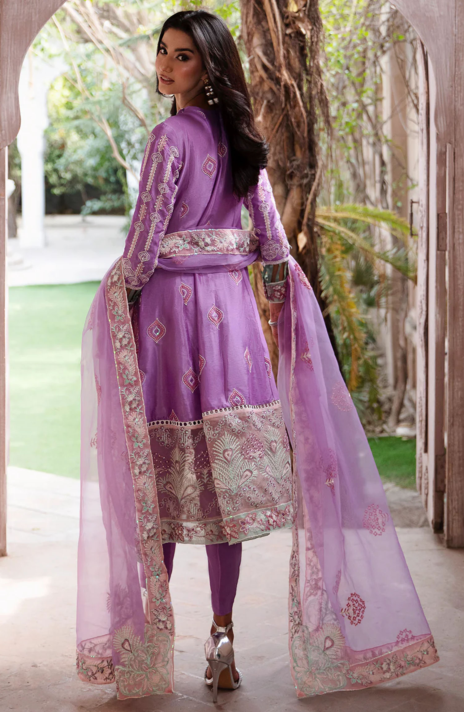 Rang E Noor Festive Collection By Maria Osama Khan - Kanwal - Lilac