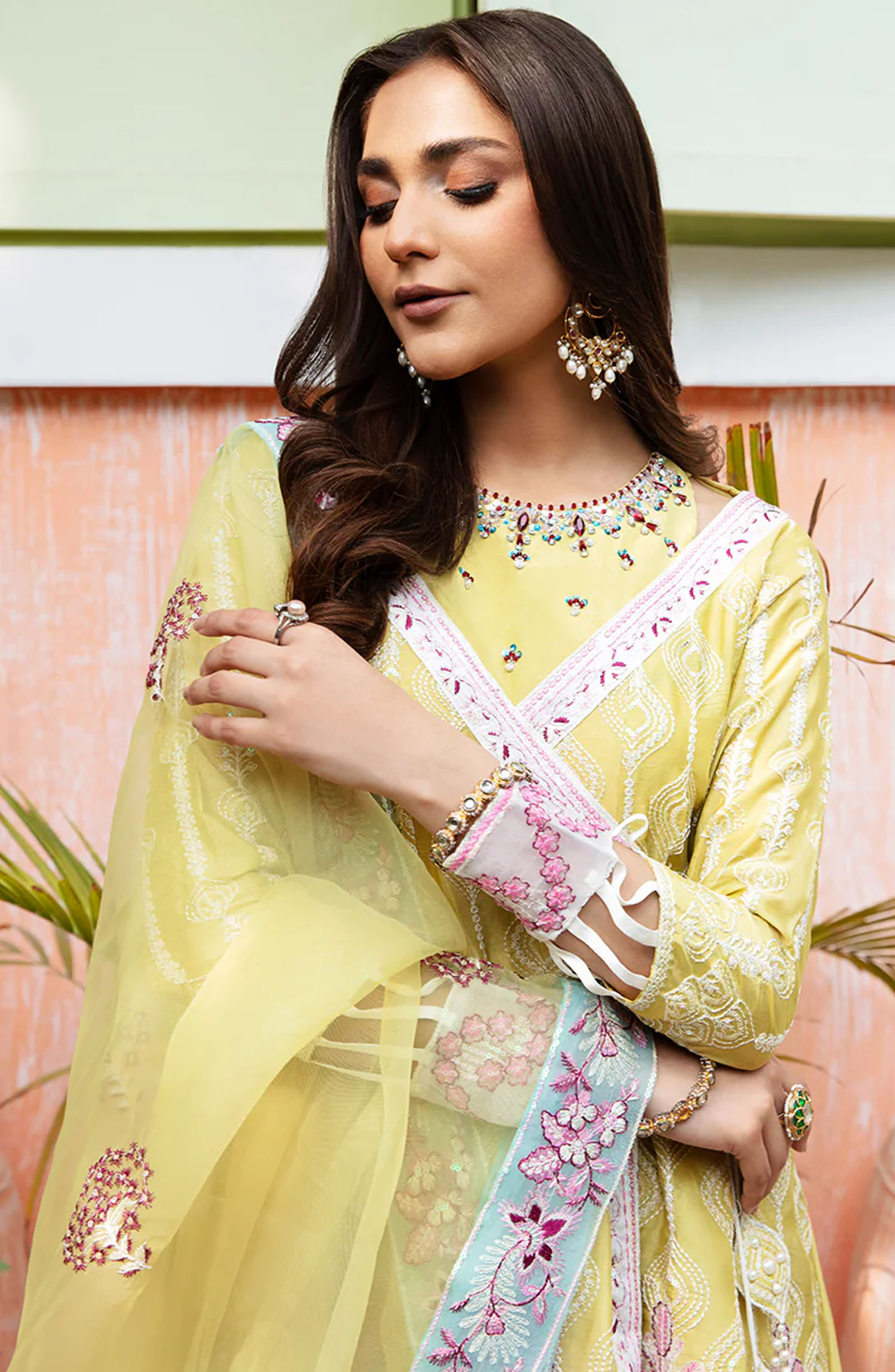 Rang E Noor Festive Collection By Maria Osama Khan - Kanwal - Yellow