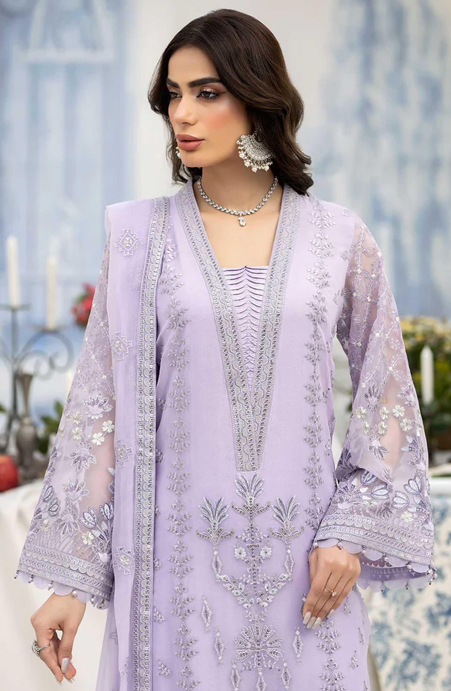 Lamisah Luxury Chiffon Unstitched Collection By Lavish Premium - Kashni