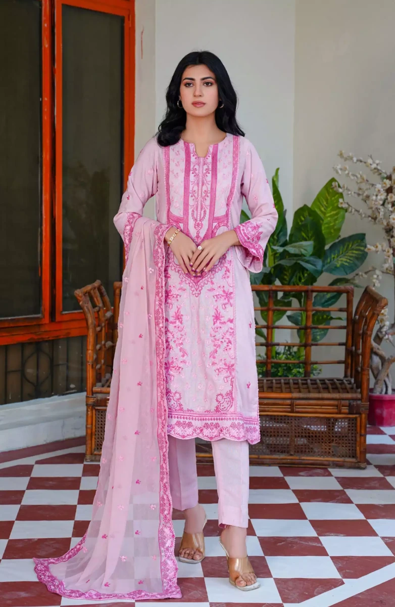 Thread Weaves Karandi Embroidered Collection - KR 24104