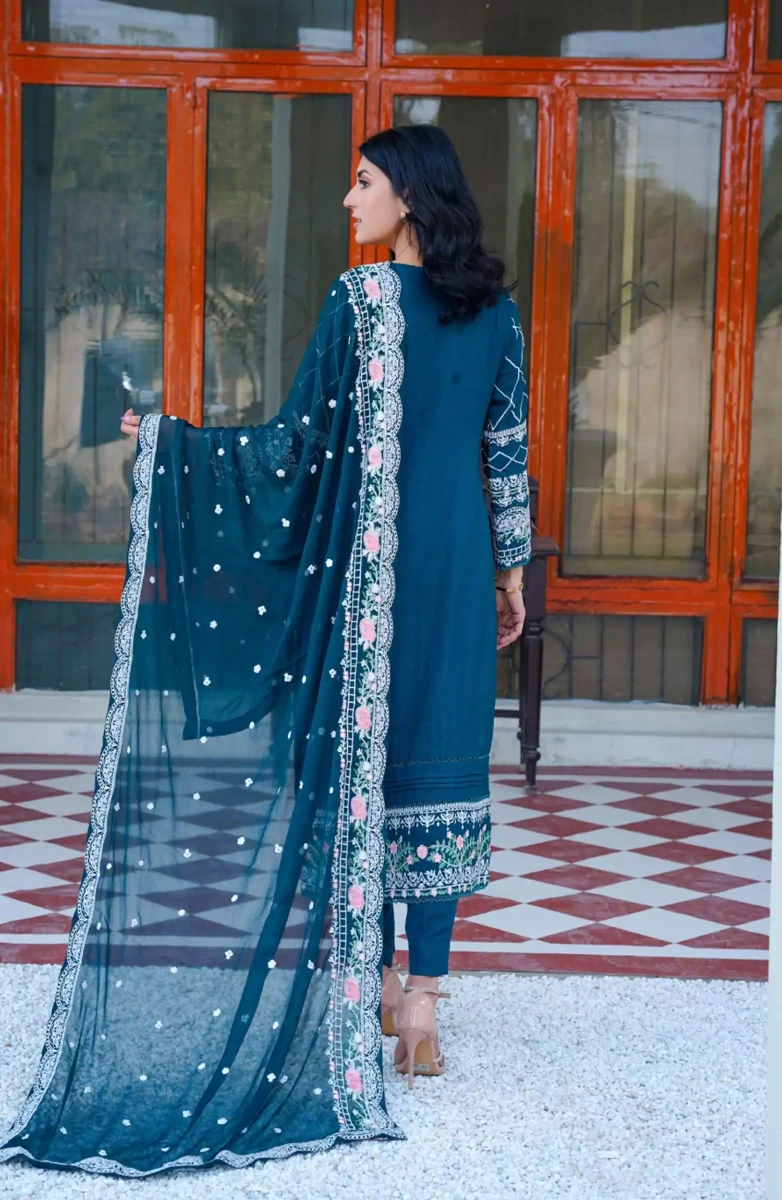 Thread Weaves Karandi Embroidered Collection - KR 24105