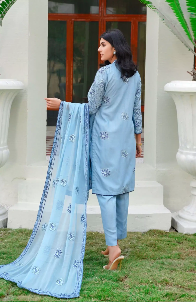 Thread Weaves Karandi Embroidered Collection - KR 24106