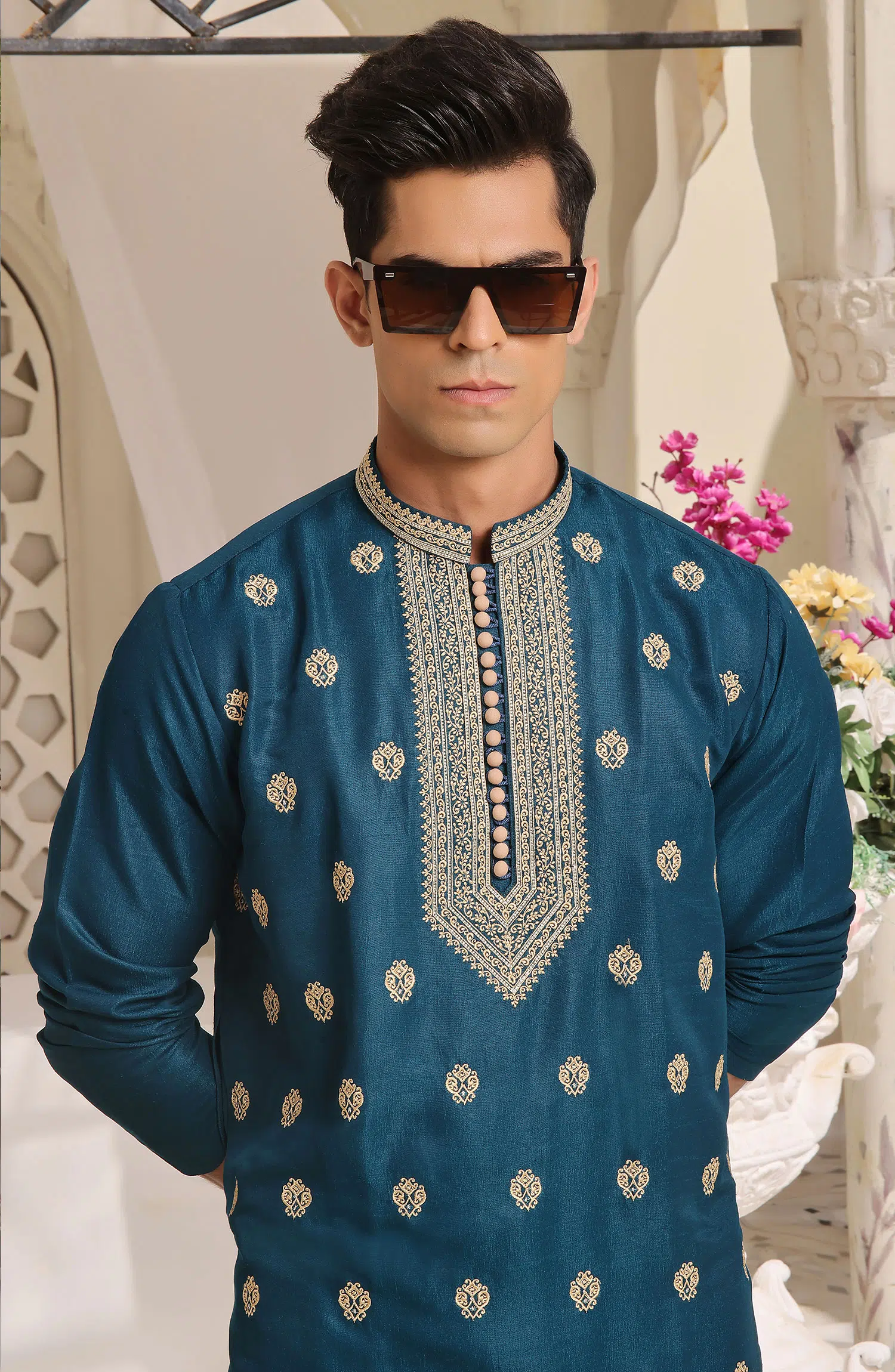 TGM Fancy Kurta Pyjama Collection - Lagoon Luxury