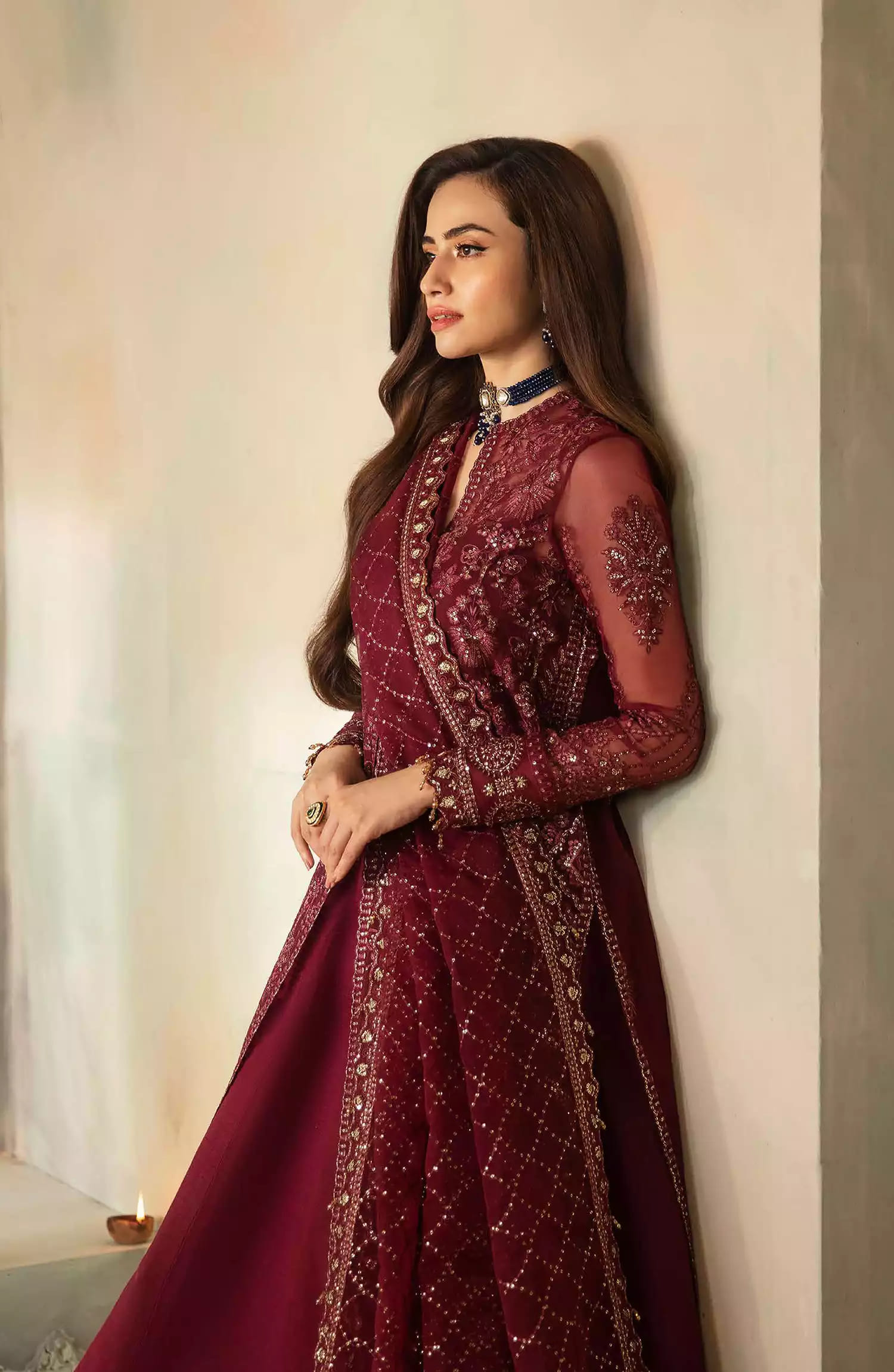 Saad Shaikh Elena Wedding Unstitched Formals Collection - Leila Unstitched