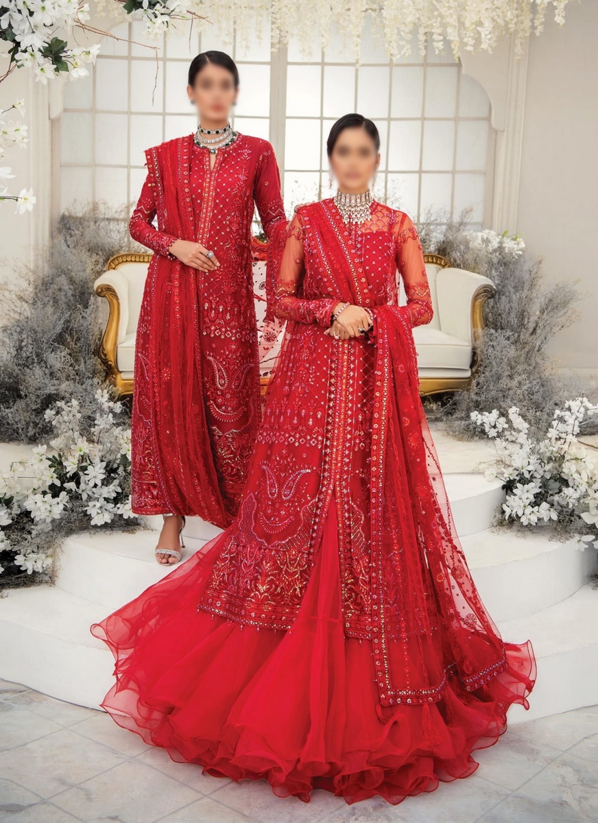 AIK Wedding Festive 2022 Luxury Unstitched Collection Look 01