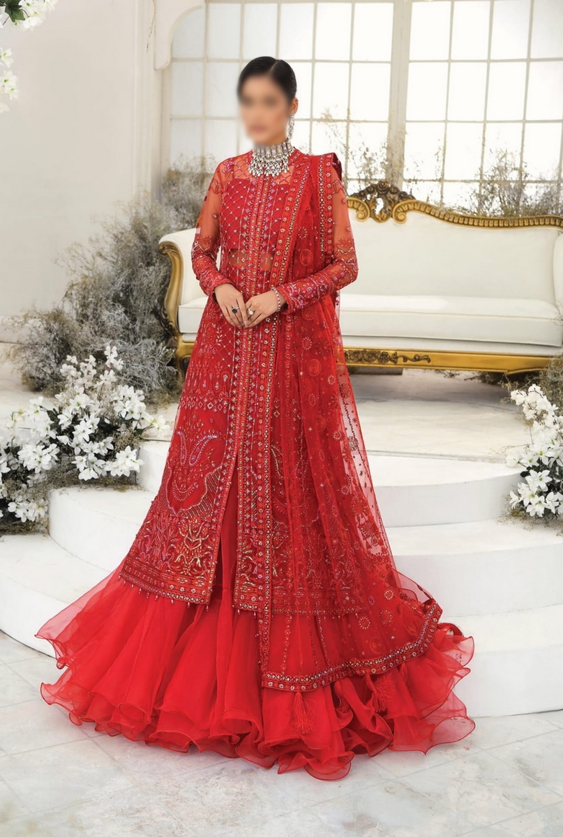 AIK Wedding Festive 2022 Luxury Unstitched Collection Look 01