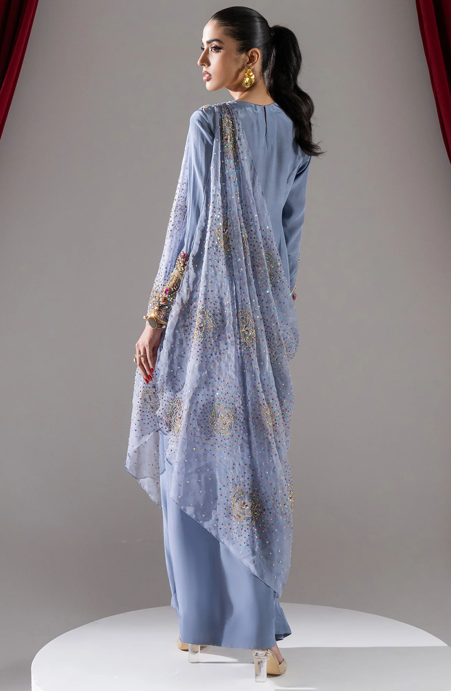 Celeste Formal Luxury Collection By Maria Osama Khan - Lune