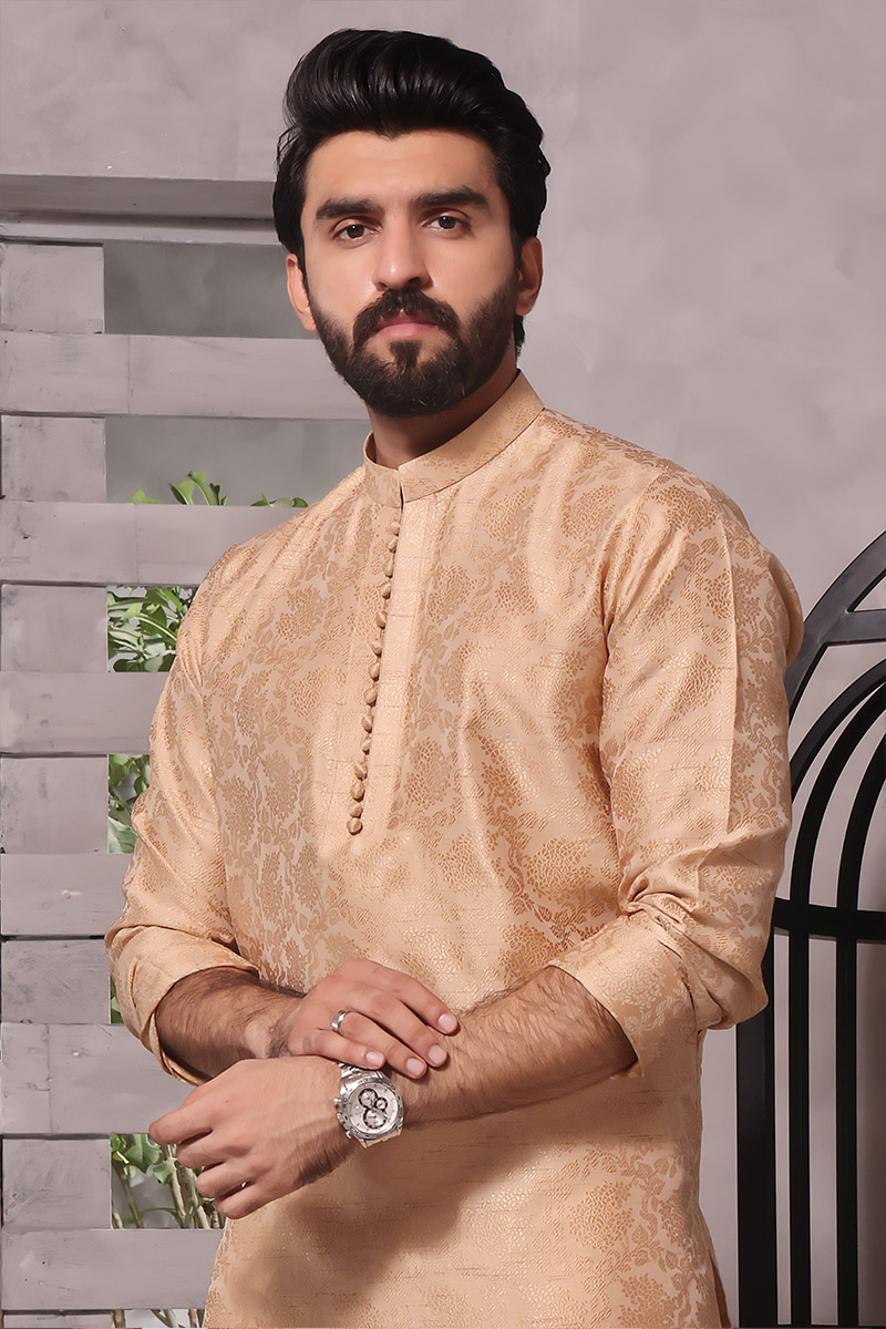 TGM Fancy Kurta Pyjama Collection 2023 - Lustrous Gold