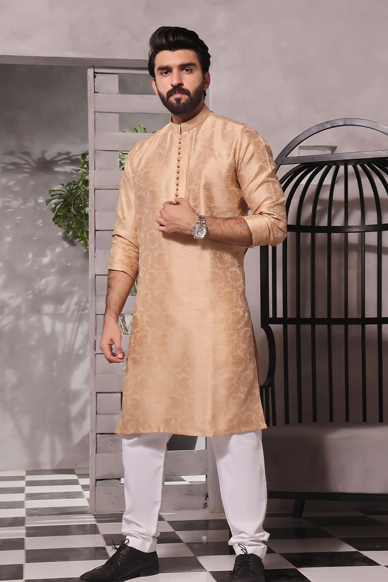 TGM Fancy Kurta Pyjama Collection 2023 - Lustrous Gold