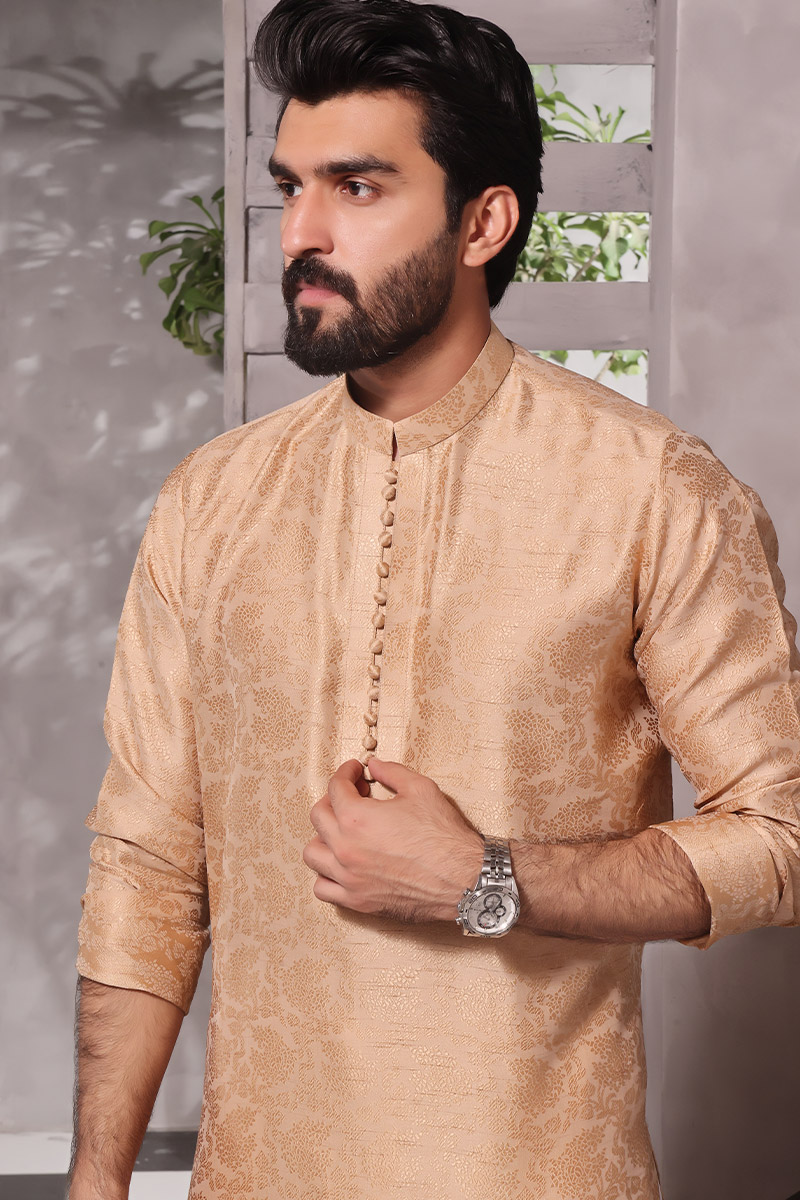 TGM Fancy Kurta Pyjama Collection 2023 - Lustrous Gold