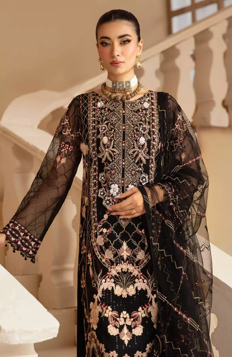 Ramsha Minhal Organza Collection Vol 12 - M 1205