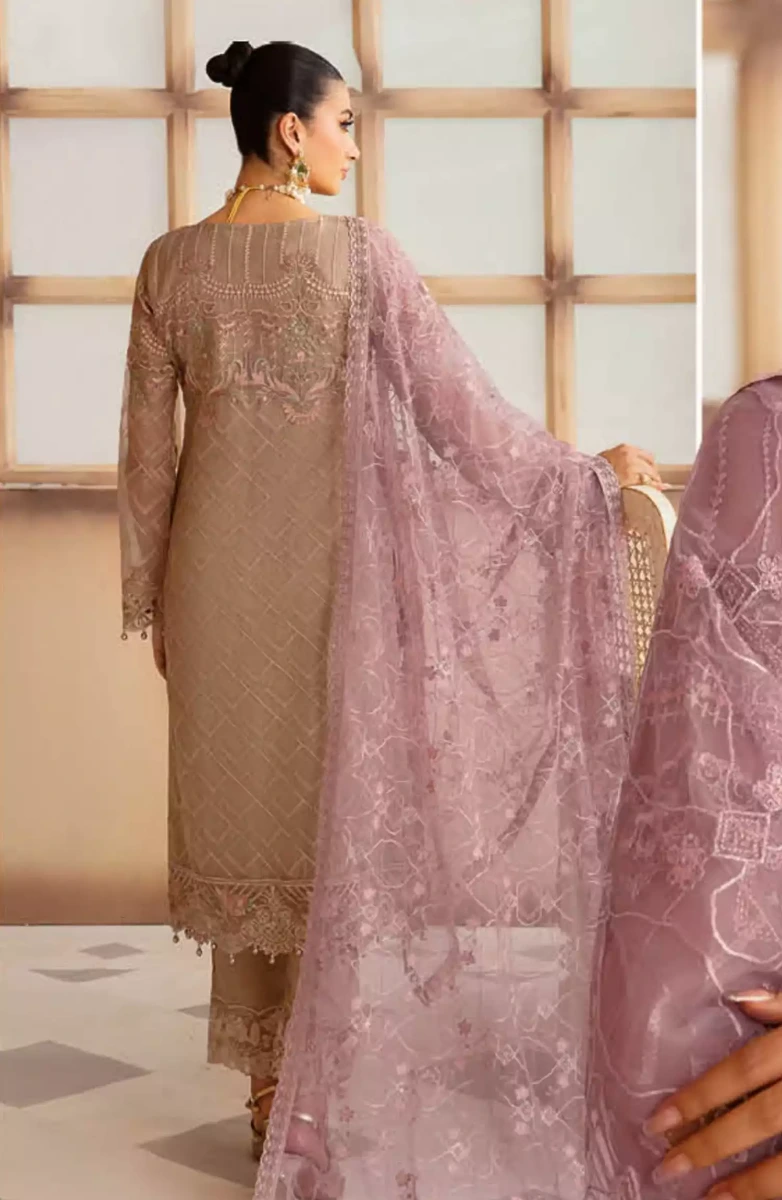 Ramsha Minhal Organza Collection Vol 12 - M 1206