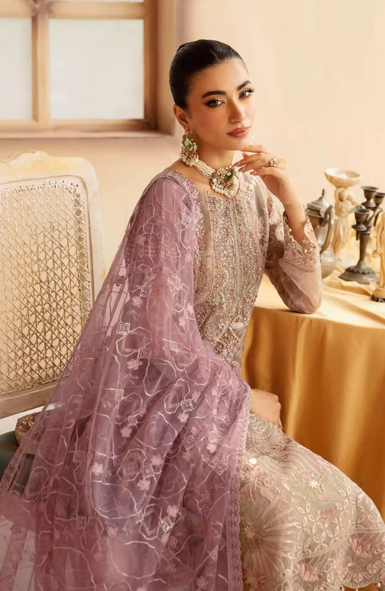 Ramsha Minhal Organza Collection Vol 12 - M 1206