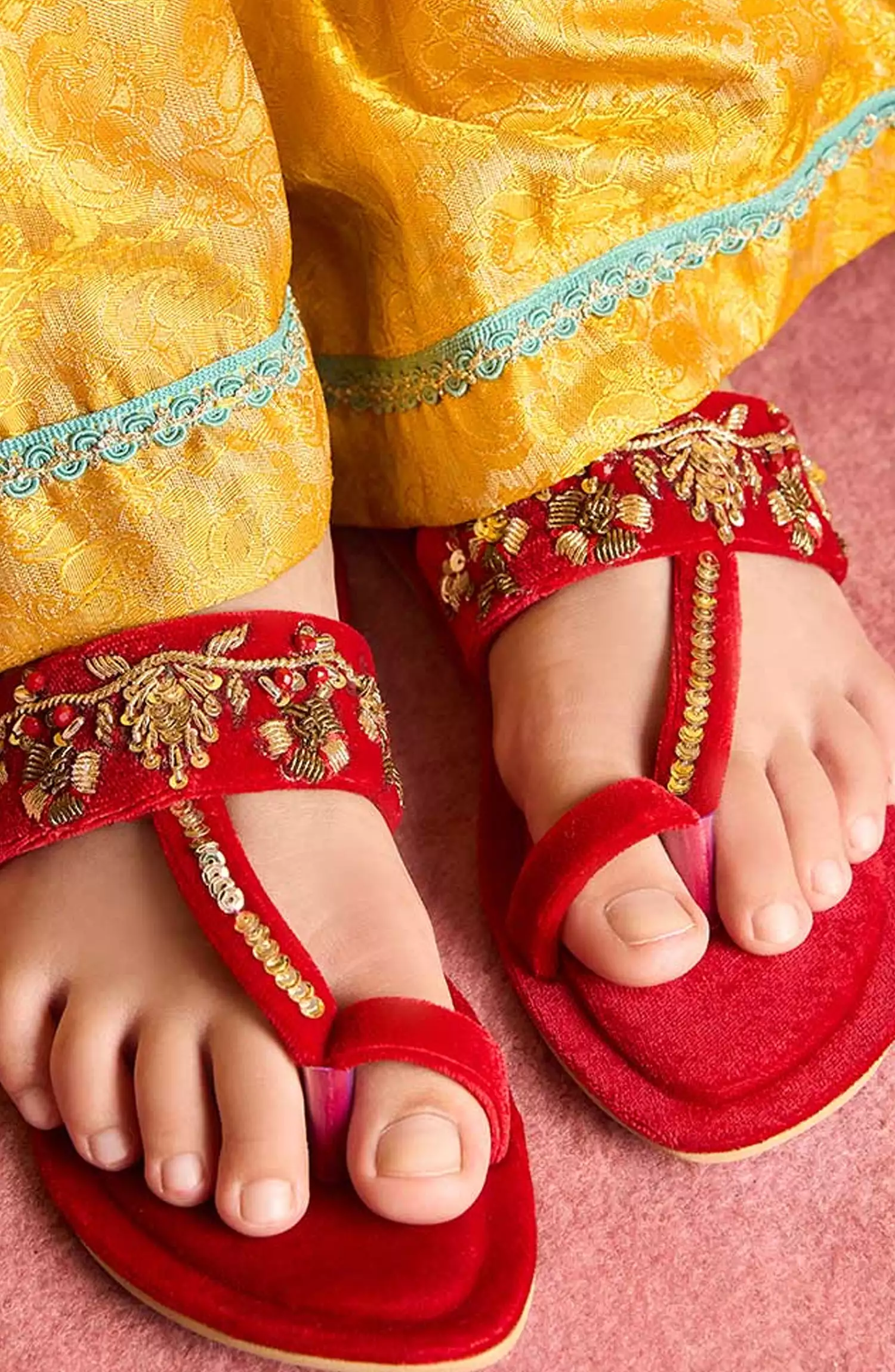 Dazzle Dulaari Kids Collection 2024 - Maharani Red-Kids