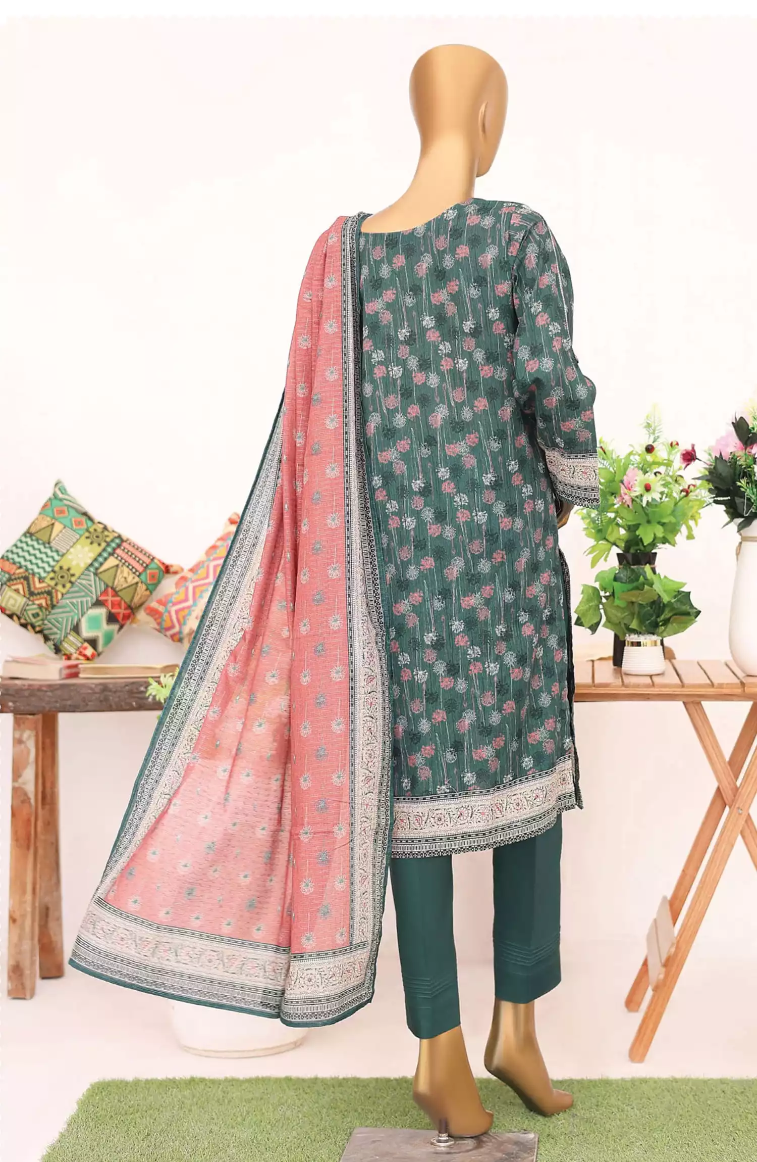 HZ Mehak Mid Summer Embroidered Collection 2024 - MEK-137