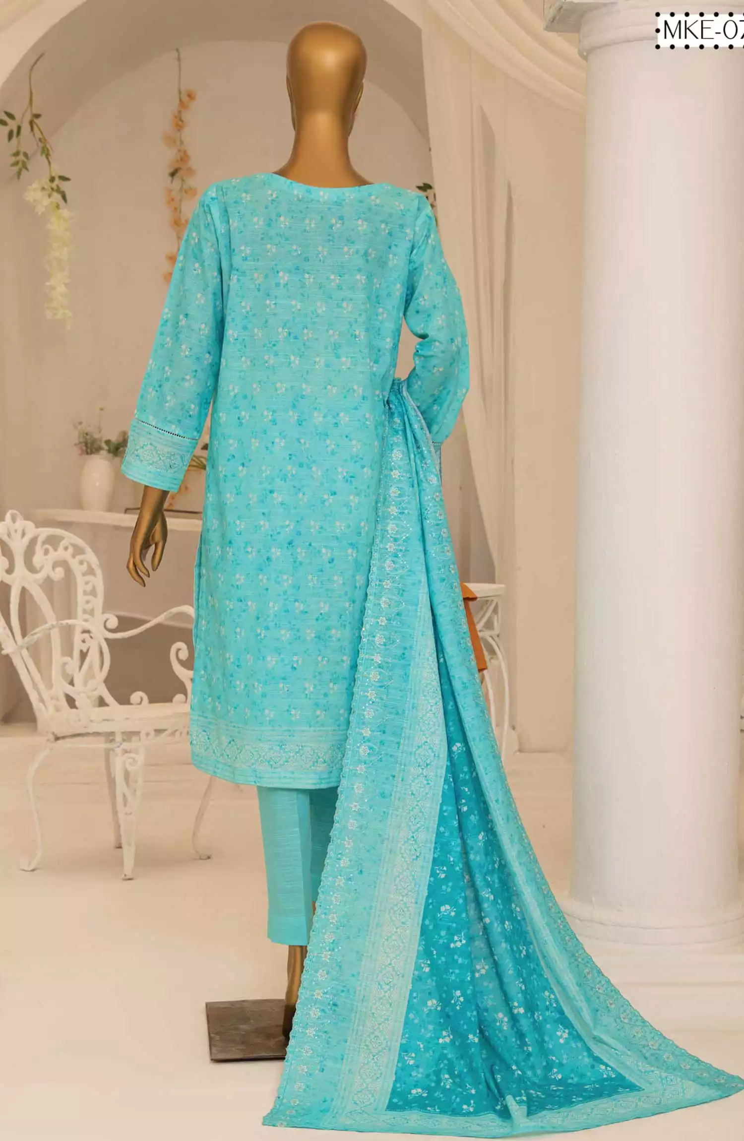 HZ Meraki Khaddar Embroidered Collection 2024 - MKE-07